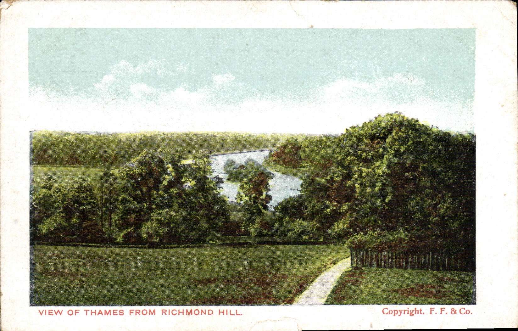 CPA View of Thames From Richmond Hill