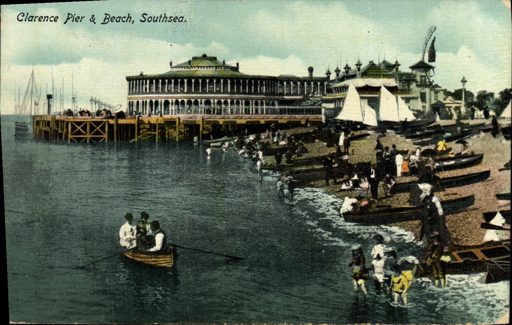 CPA Clarence Pier Beach Southsea