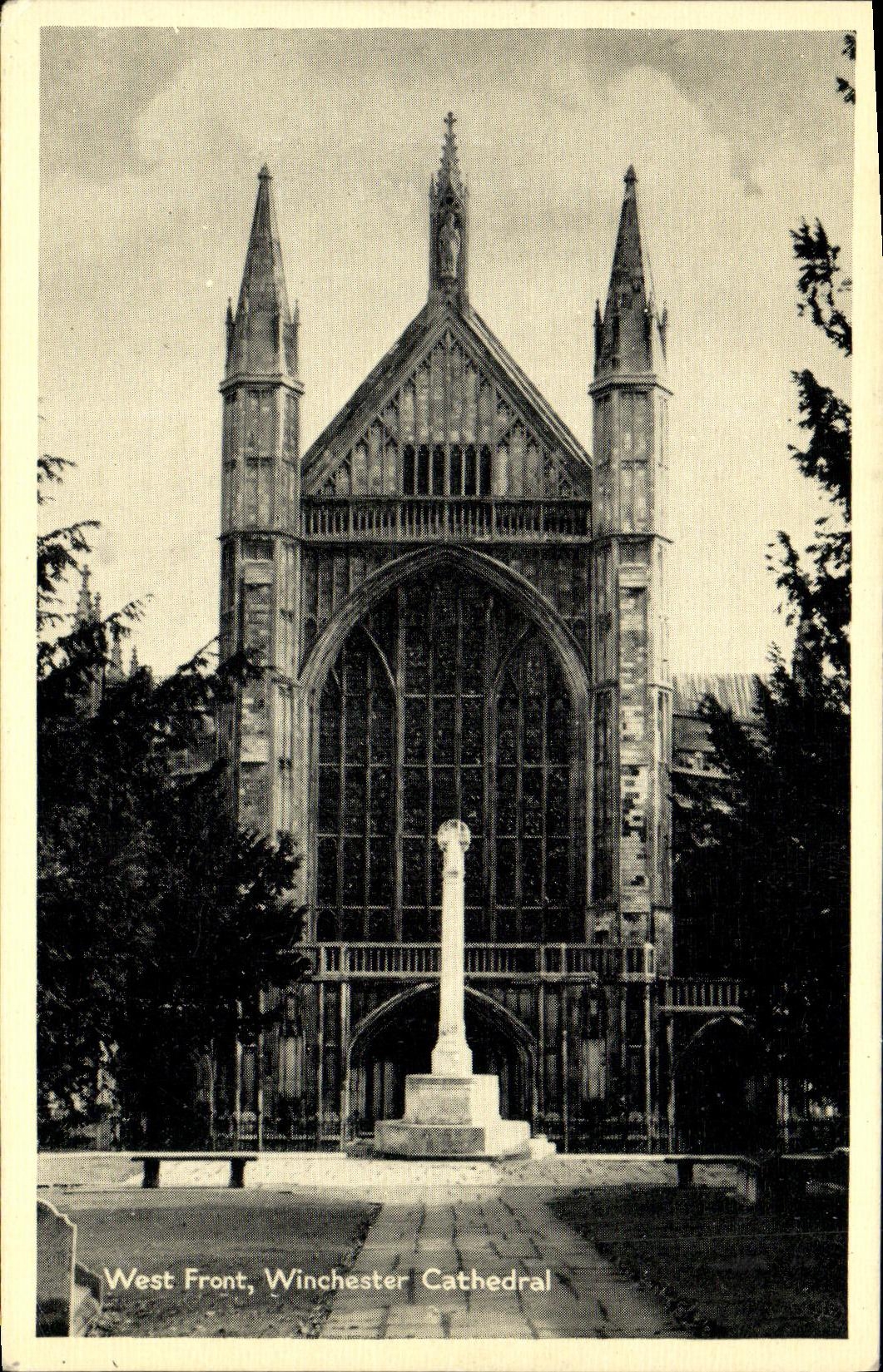 CPA West Front Winchester Cathedral