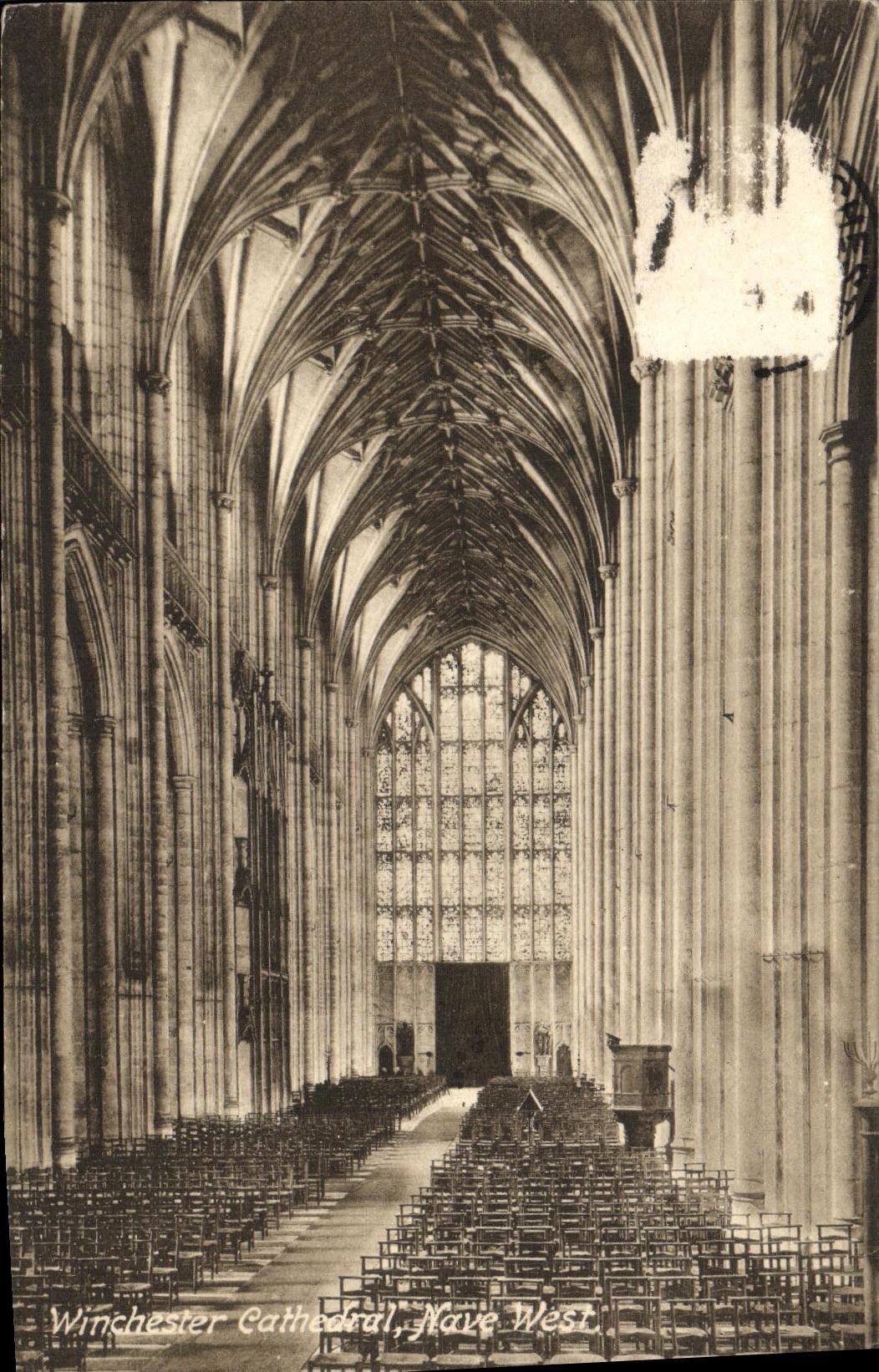CPA Winchester Cathedral Nave West