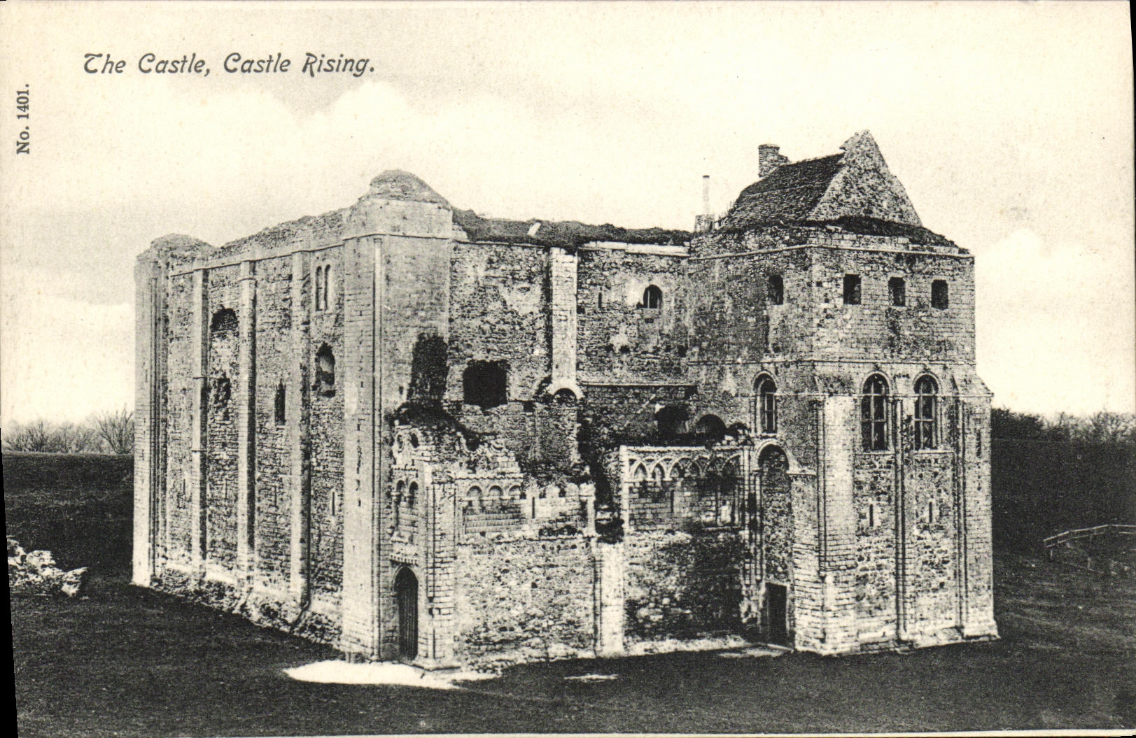 CPA The Castle Castle Rising