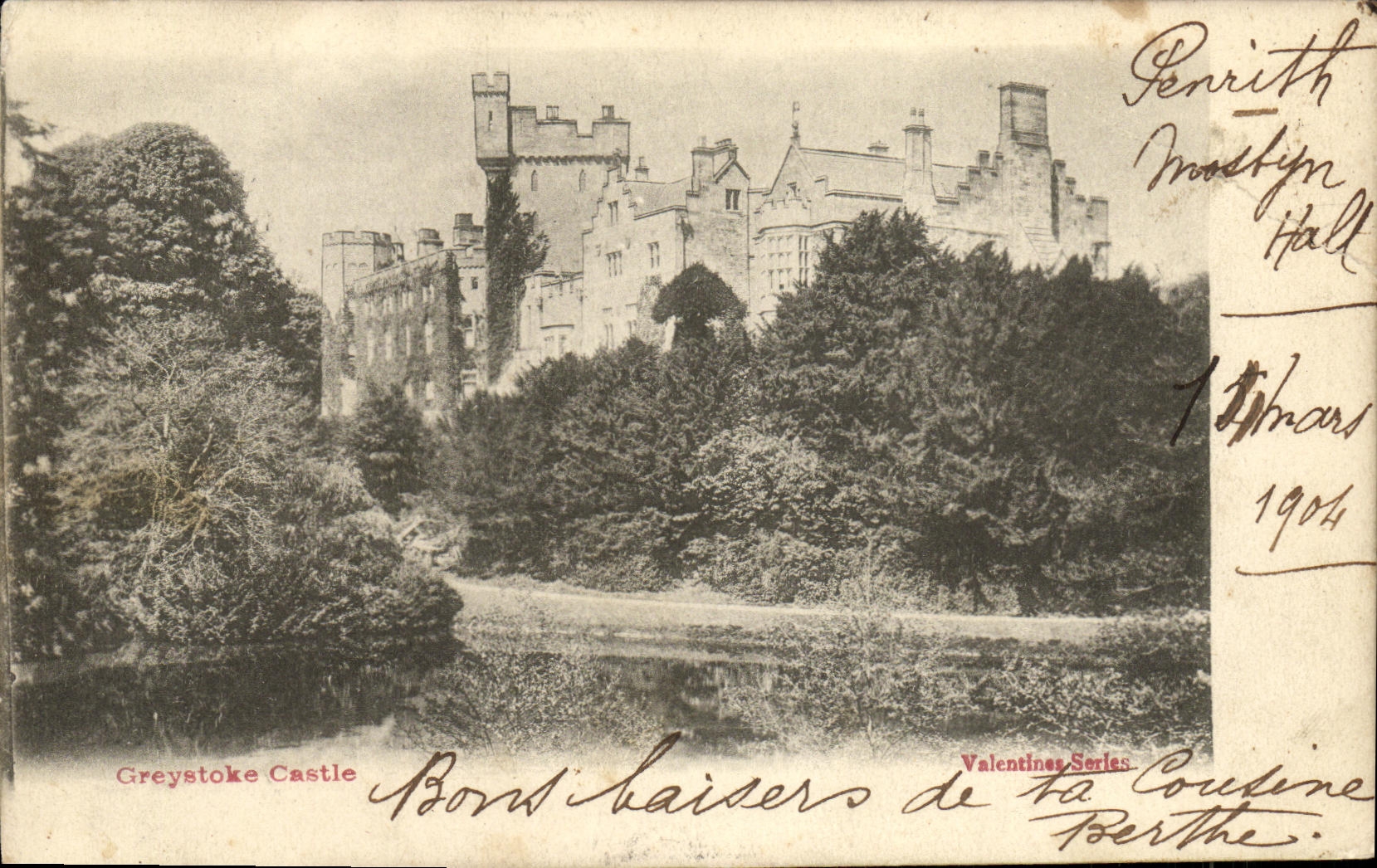 CPA The Castle Greystoke