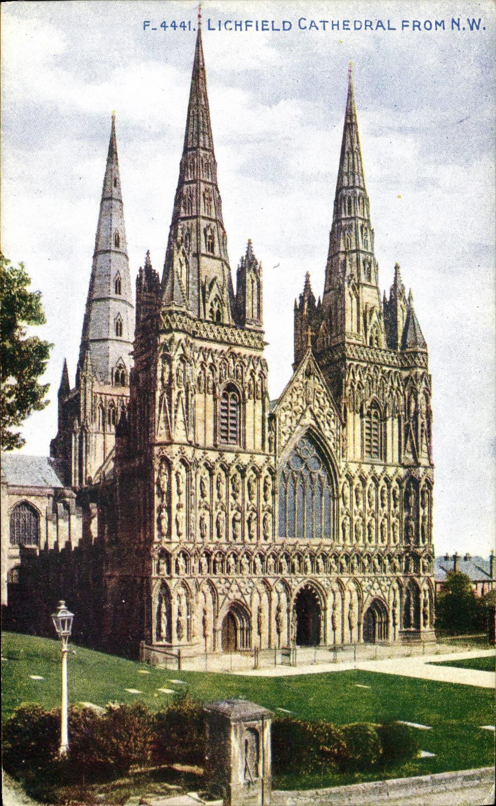 CPA Lichfleld Cathedral From NW