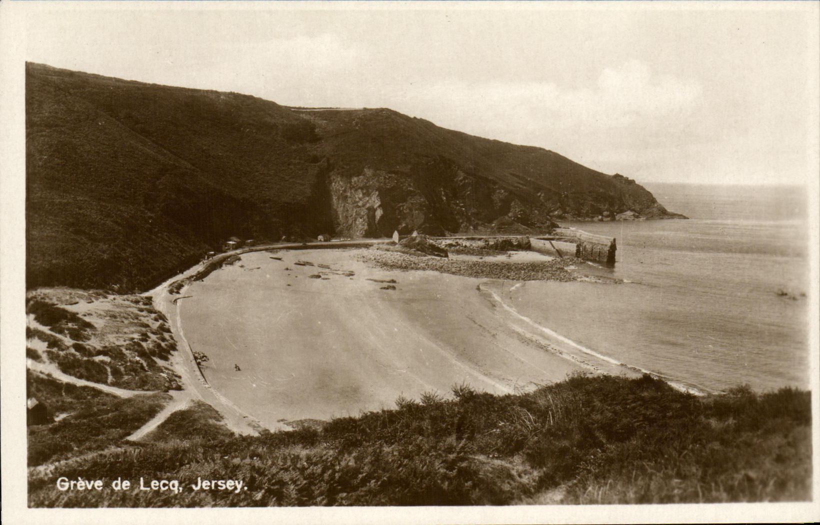 CPA Jersey Greve de Lecq