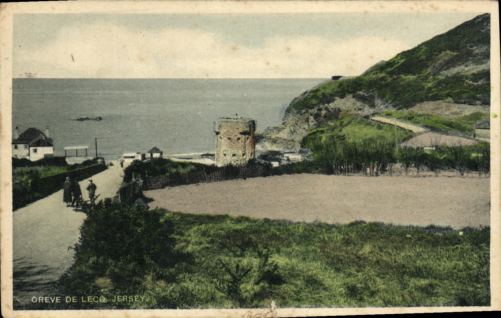 CPA Jersey Greve de Lecq
