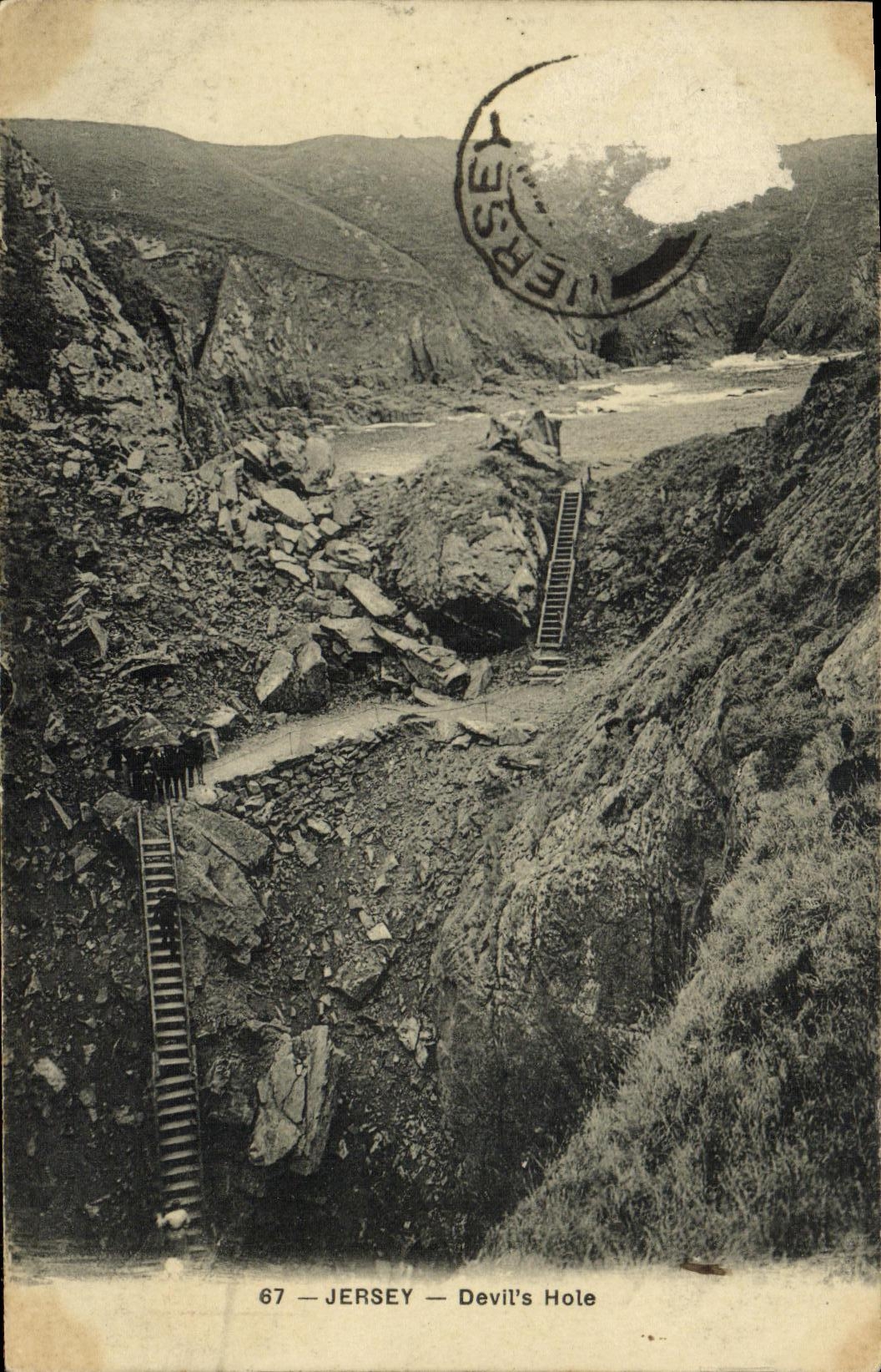 CPA Jersey Devil s Hole