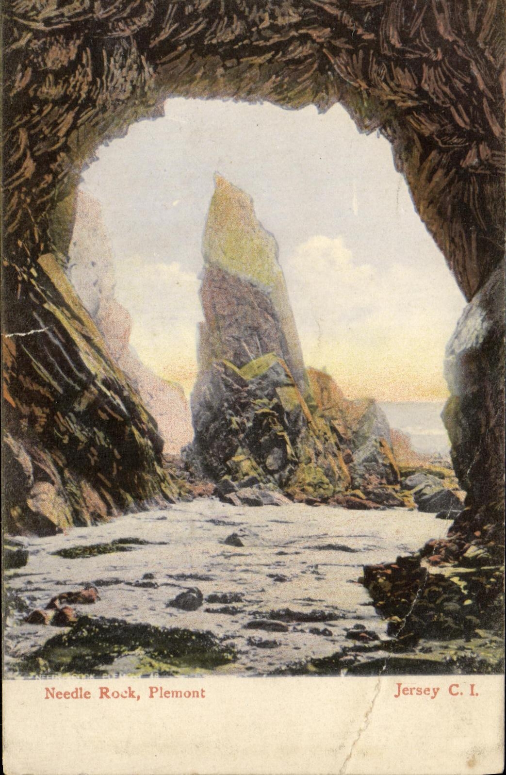 CPA Jersey Needle Rock Plemont