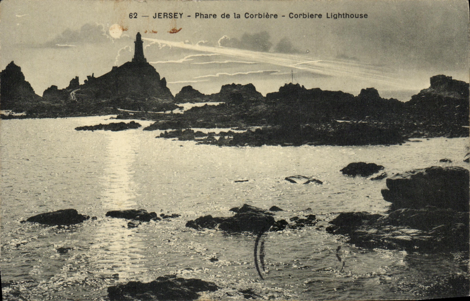 CPA Jersey Phare de la Corbiere