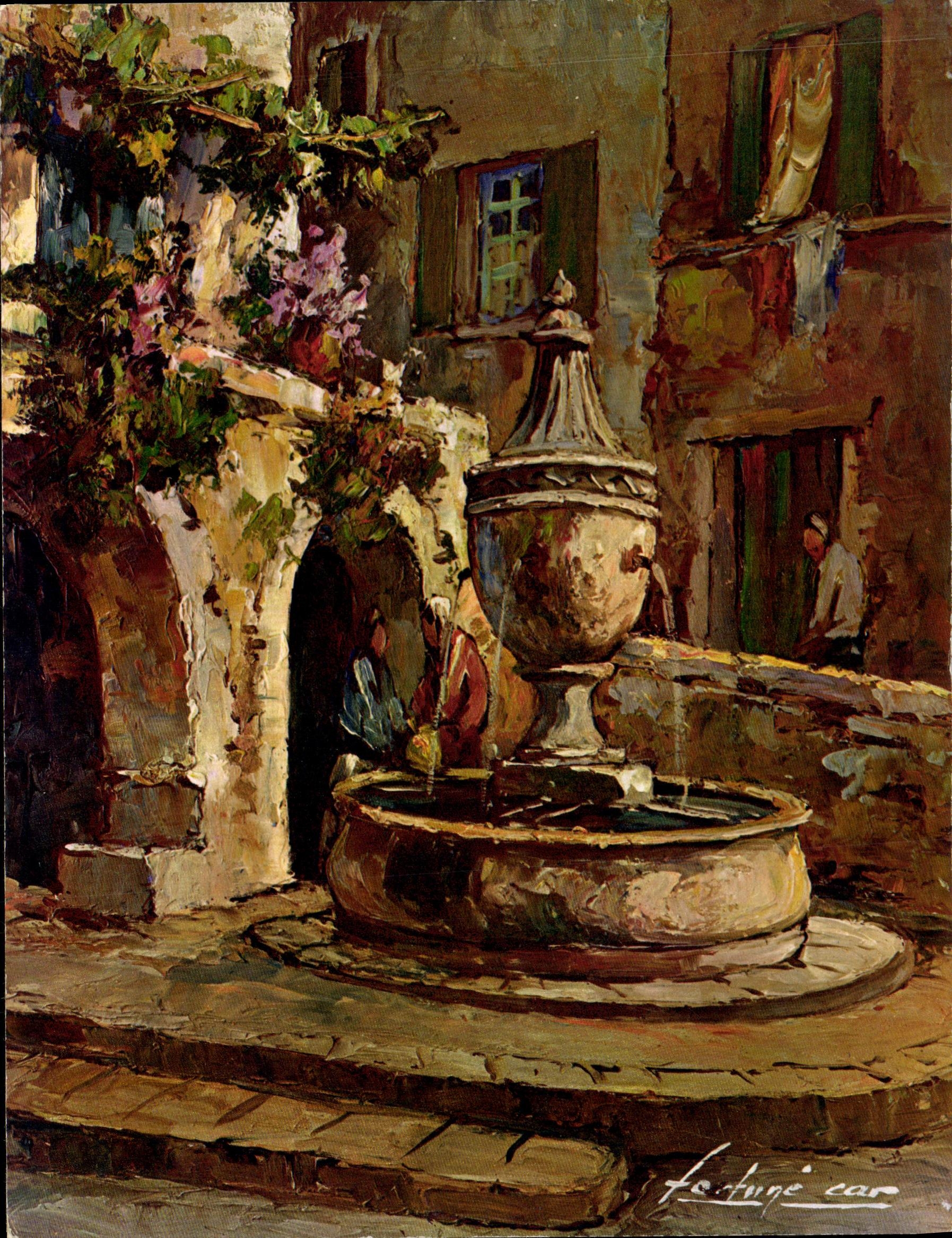 CPM Fontaine En Provence