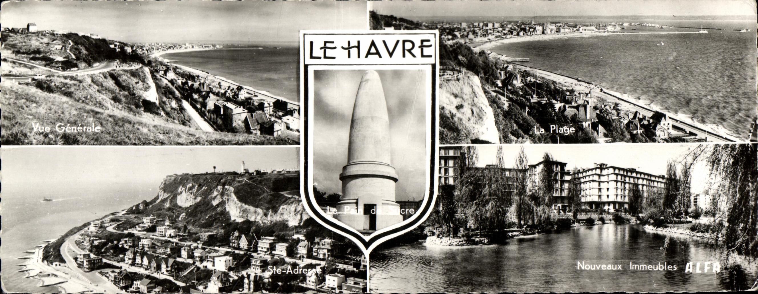 VINTAGE POSTCARD Le Havre