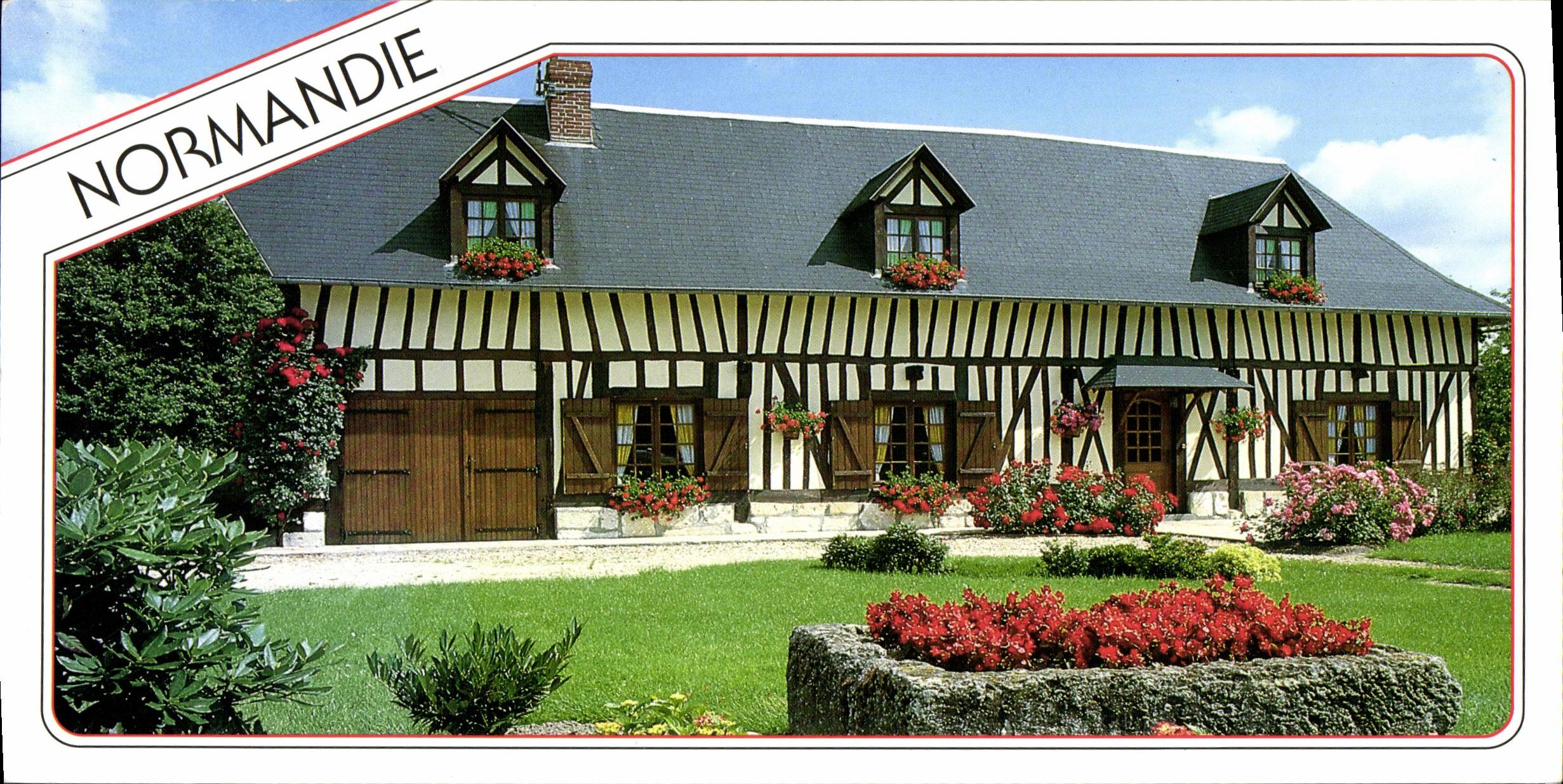 CPM Normandie Maison normande