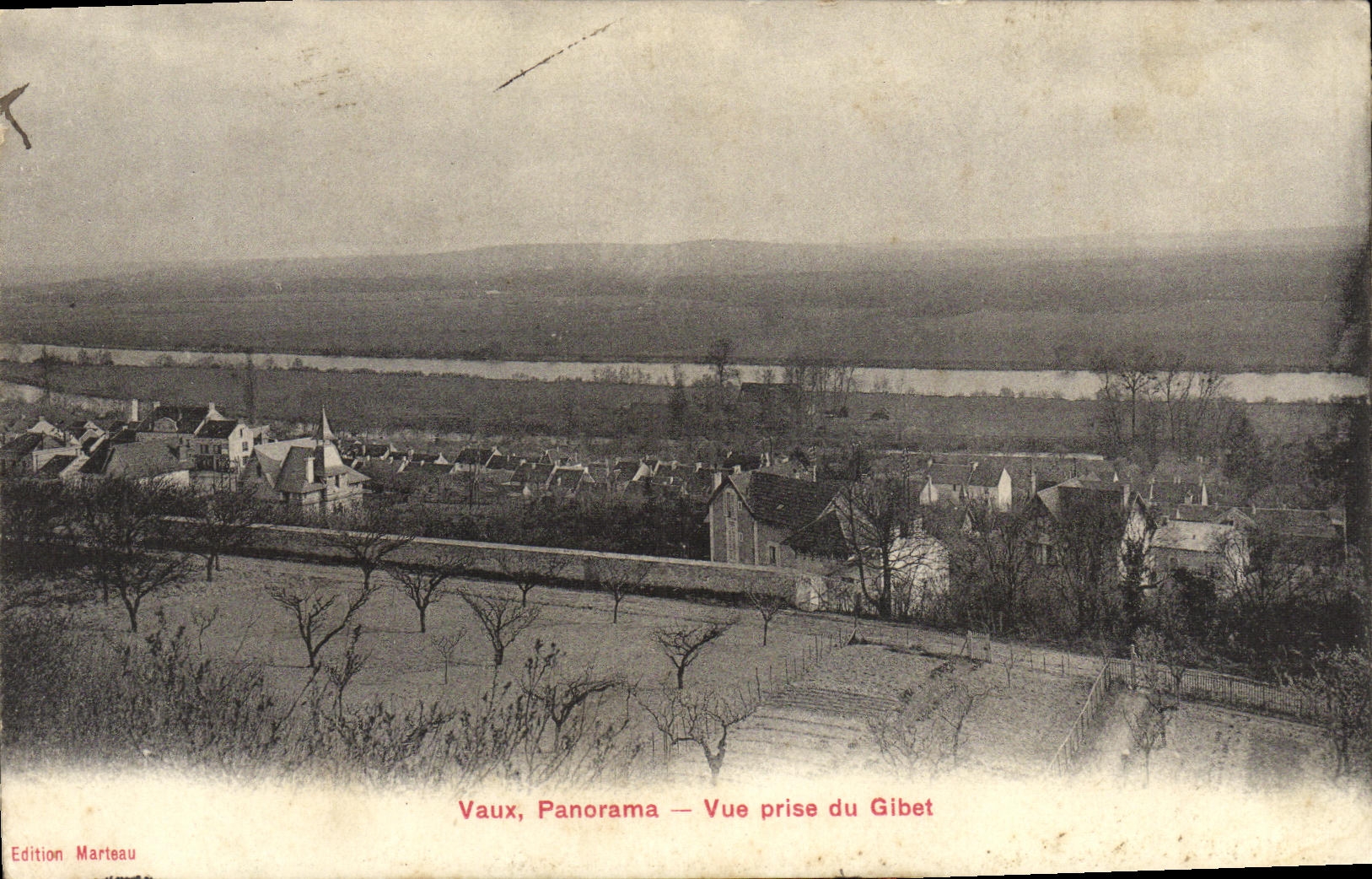 POSTAL de la VENDIMIA valer Panoorama de Gibet vista
