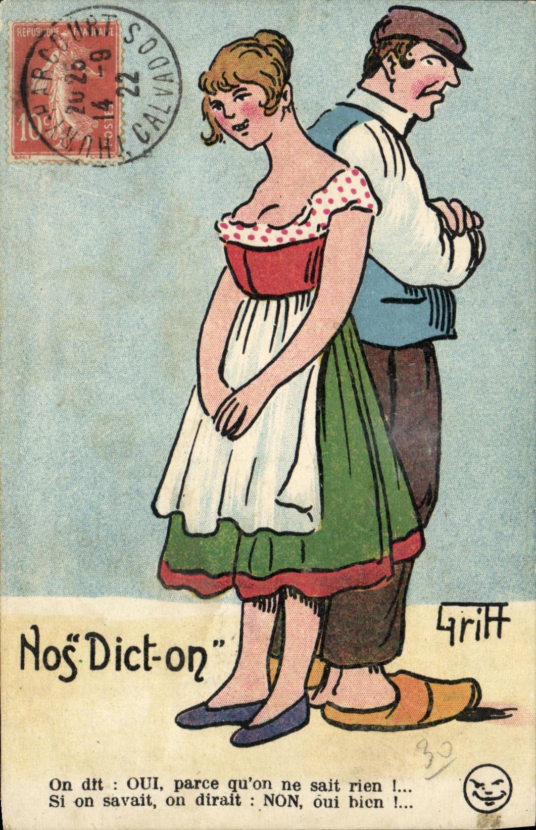 CPA Nos Dictons Griff 