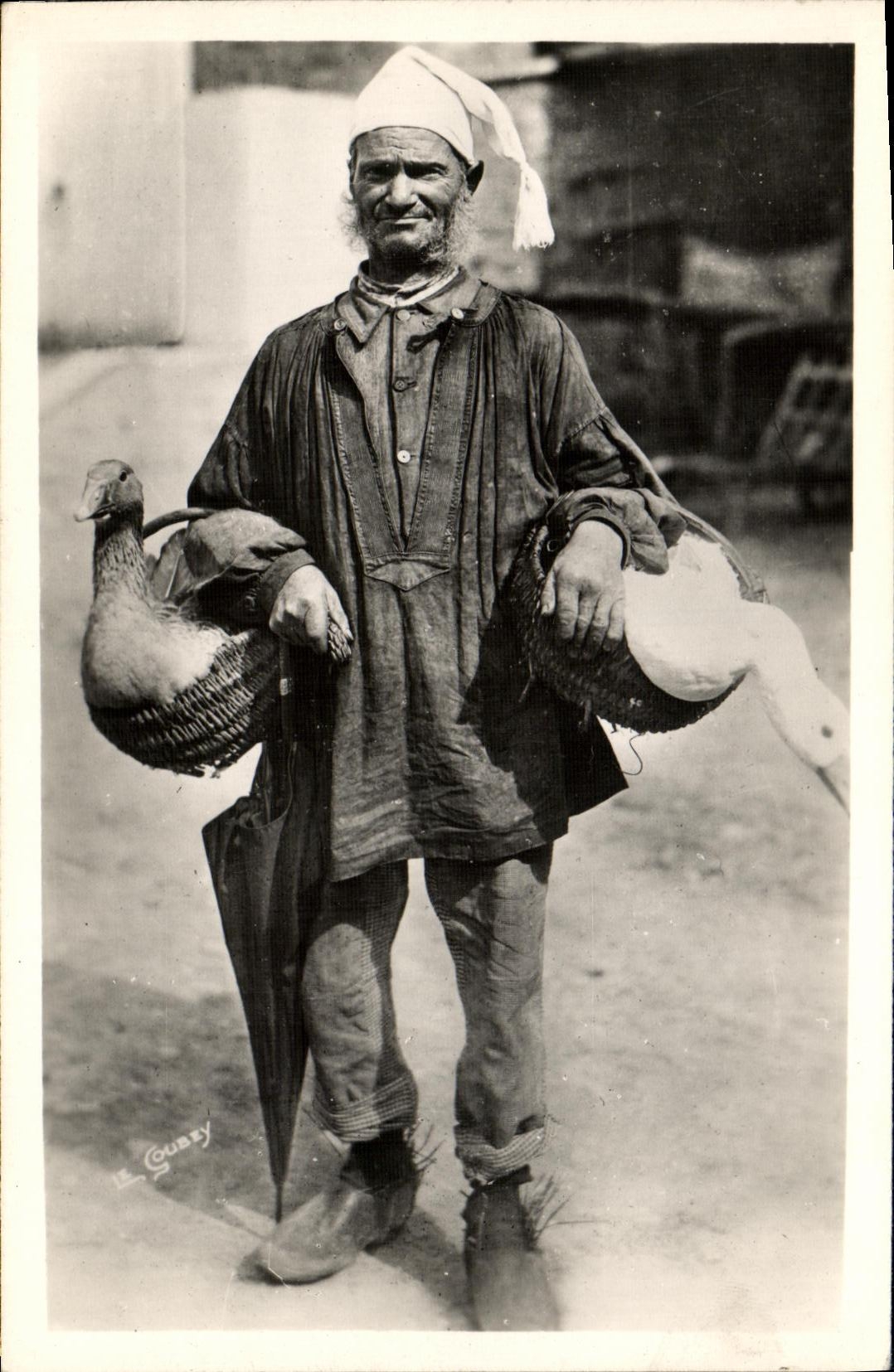 MODERN CARD Masi Norman yes Mr Folklore Costume Goose Duck