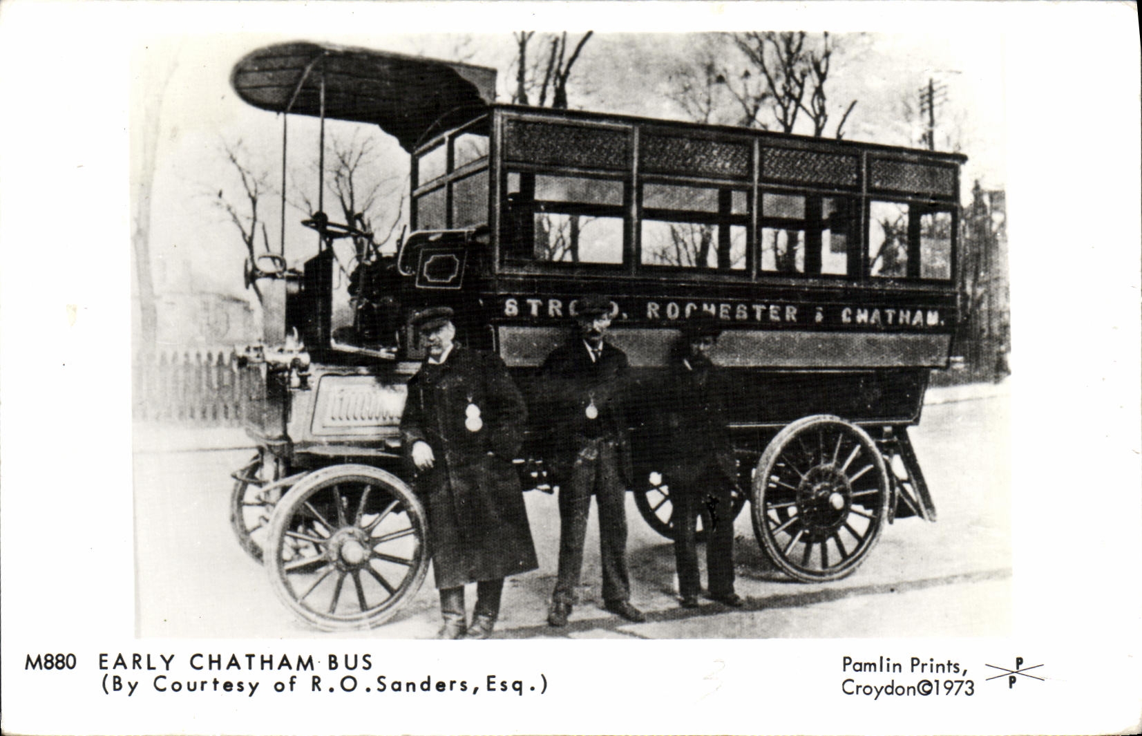 MODERN CARD Early Chatham Drunk Croydon