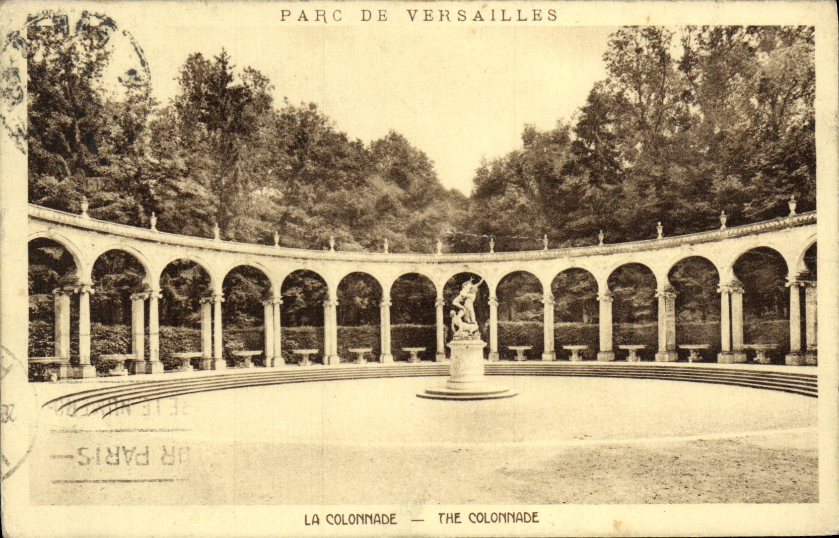 CPA Versailles La colonnade Chateau
