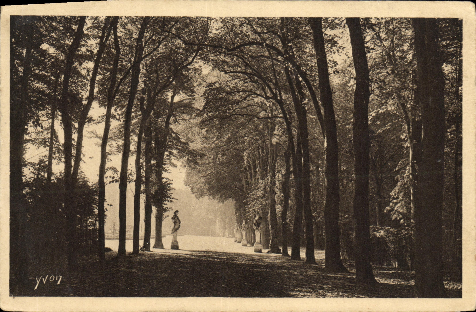 La POSTAL Versalles de la VENDIMIA ida de L sea