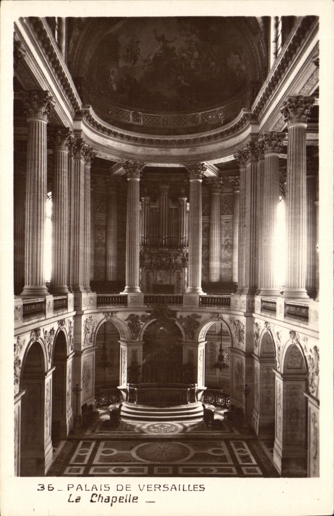 CPA Versailles Palais De La Chapelle