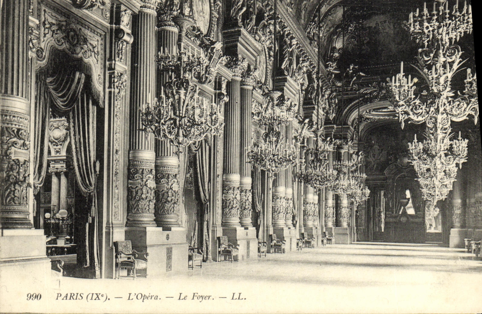 CPA Paris L Opera Le Foyer