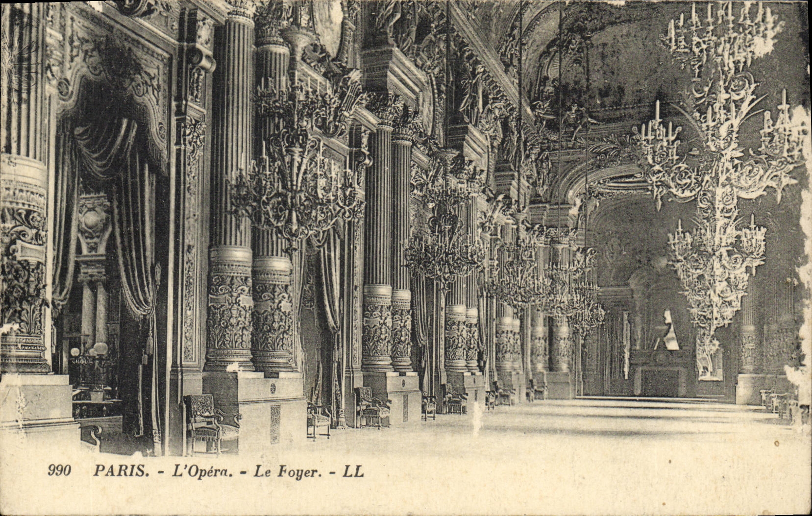 CPA Paris L Opera Le Foyer