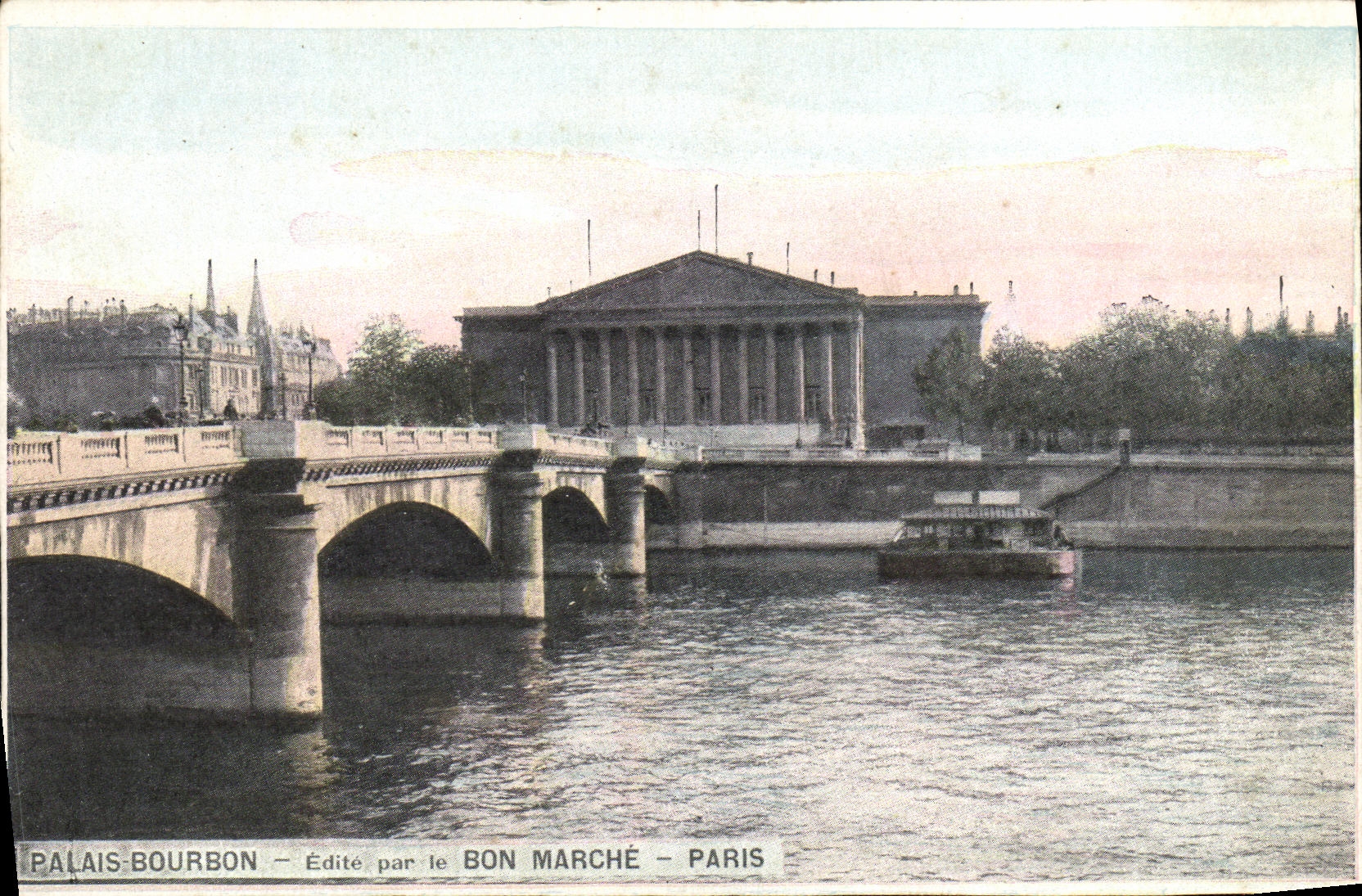 CPA Palais Bourbon Paris 