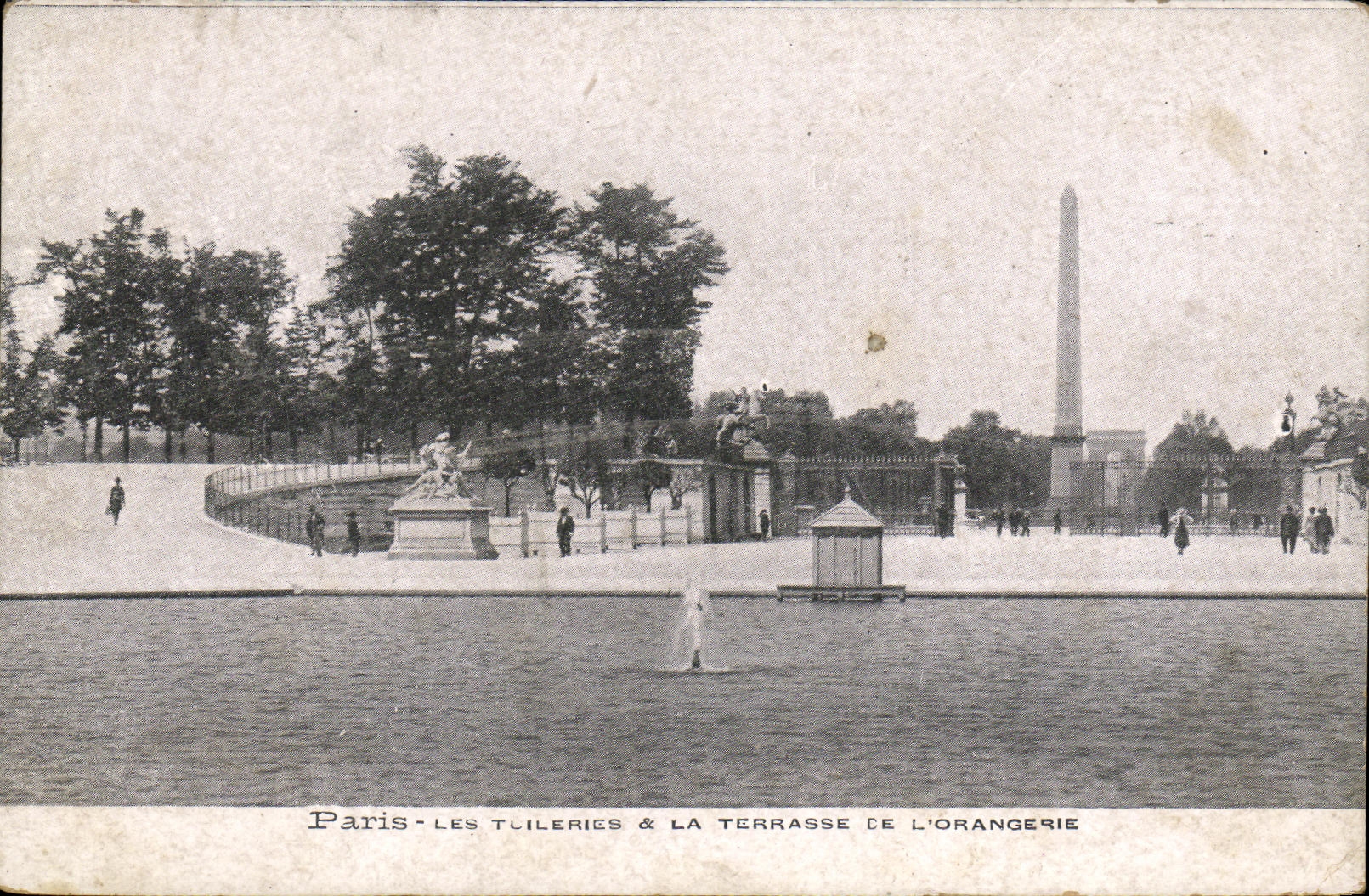 CPA Paris Les Tuileries La Terrasse de L Orangerie