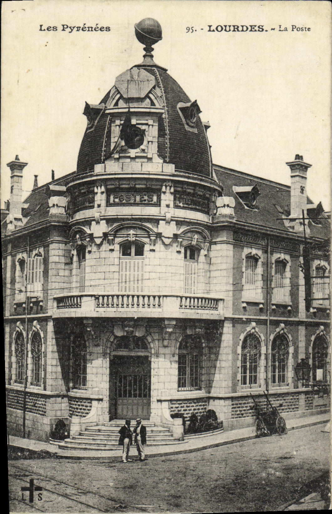 CPA Lourdes La Poste