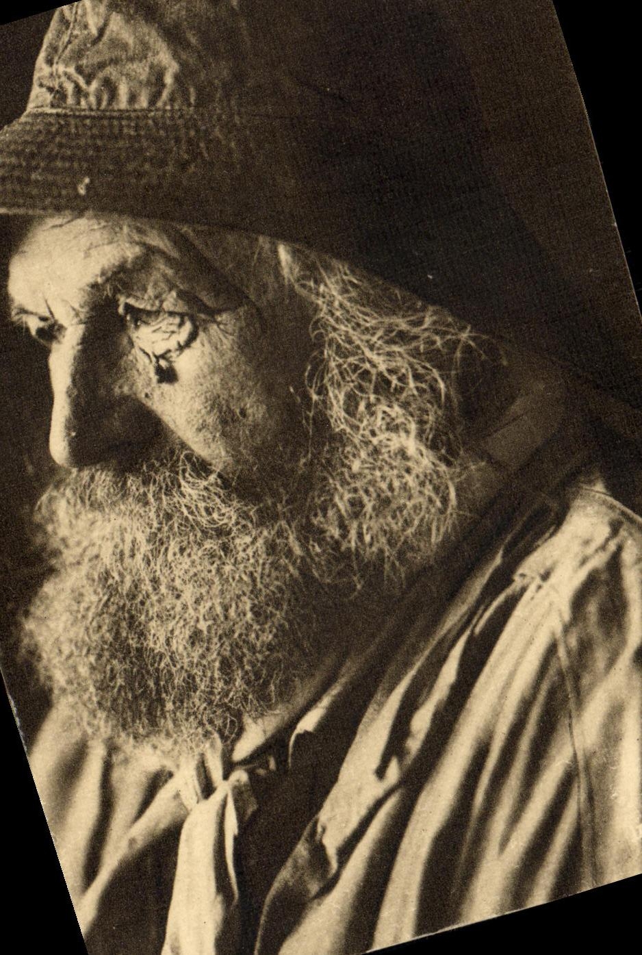 Hombre Sinning del normando pintoresco de Normandia de la POSTAL de la VENDIMIA viejo