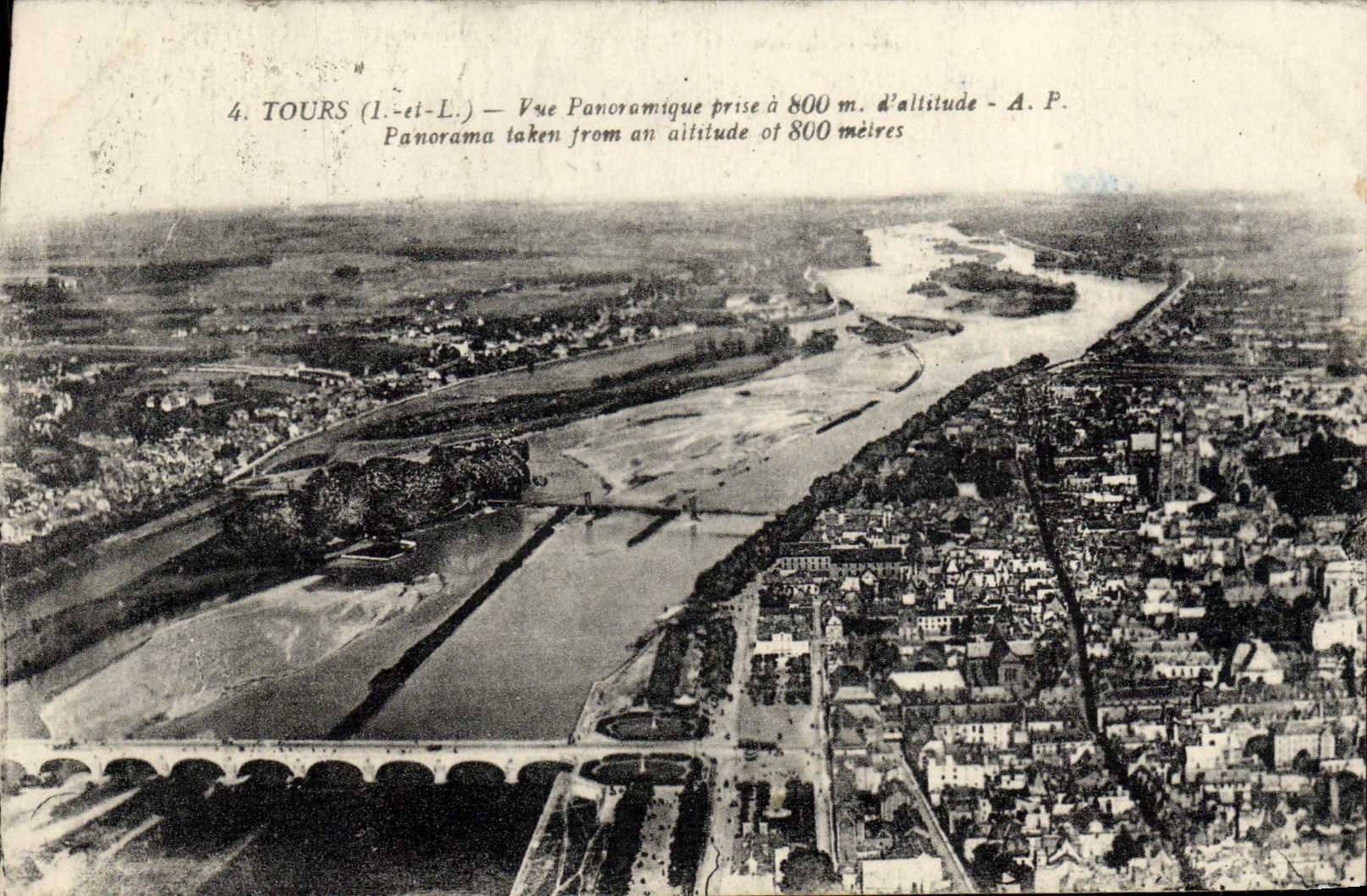 CPA Tours Vue Panoramique 