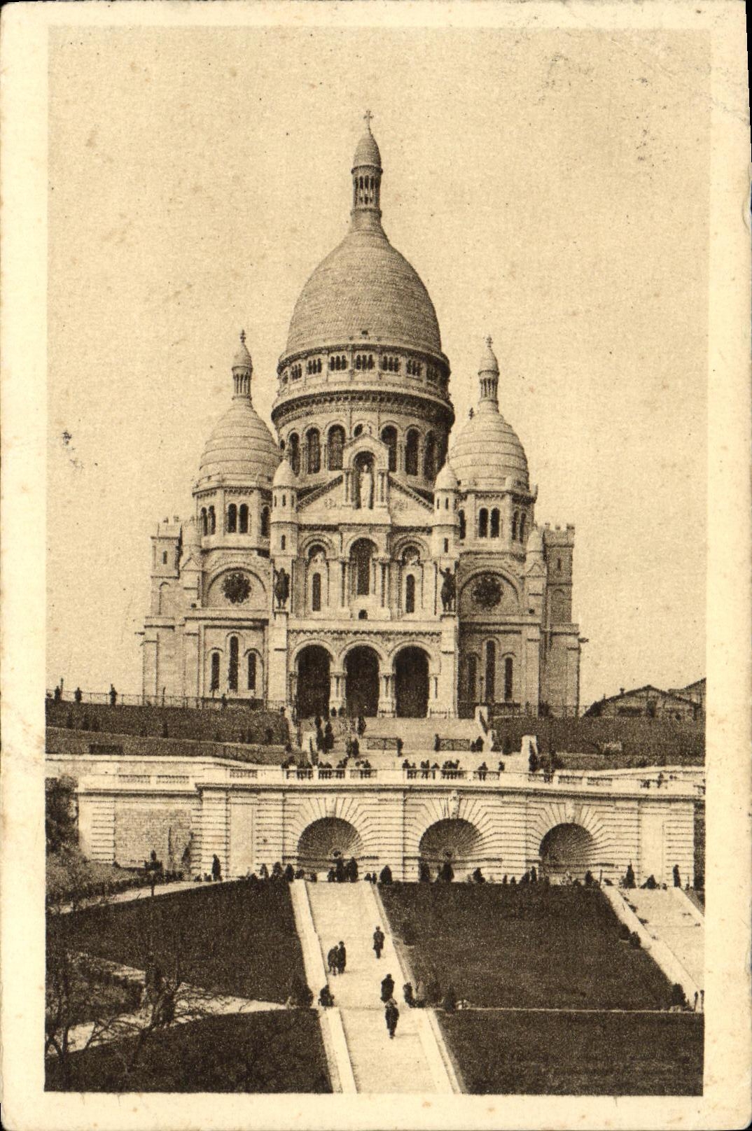CPA Paris Sacre Coeur Montmartre