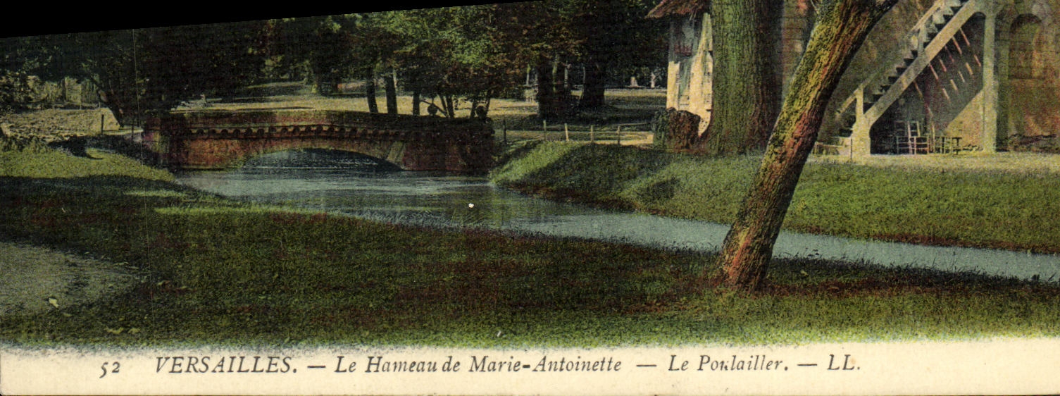 CPA Versailles Le Hameau de Marie Antoinette Le poulailler