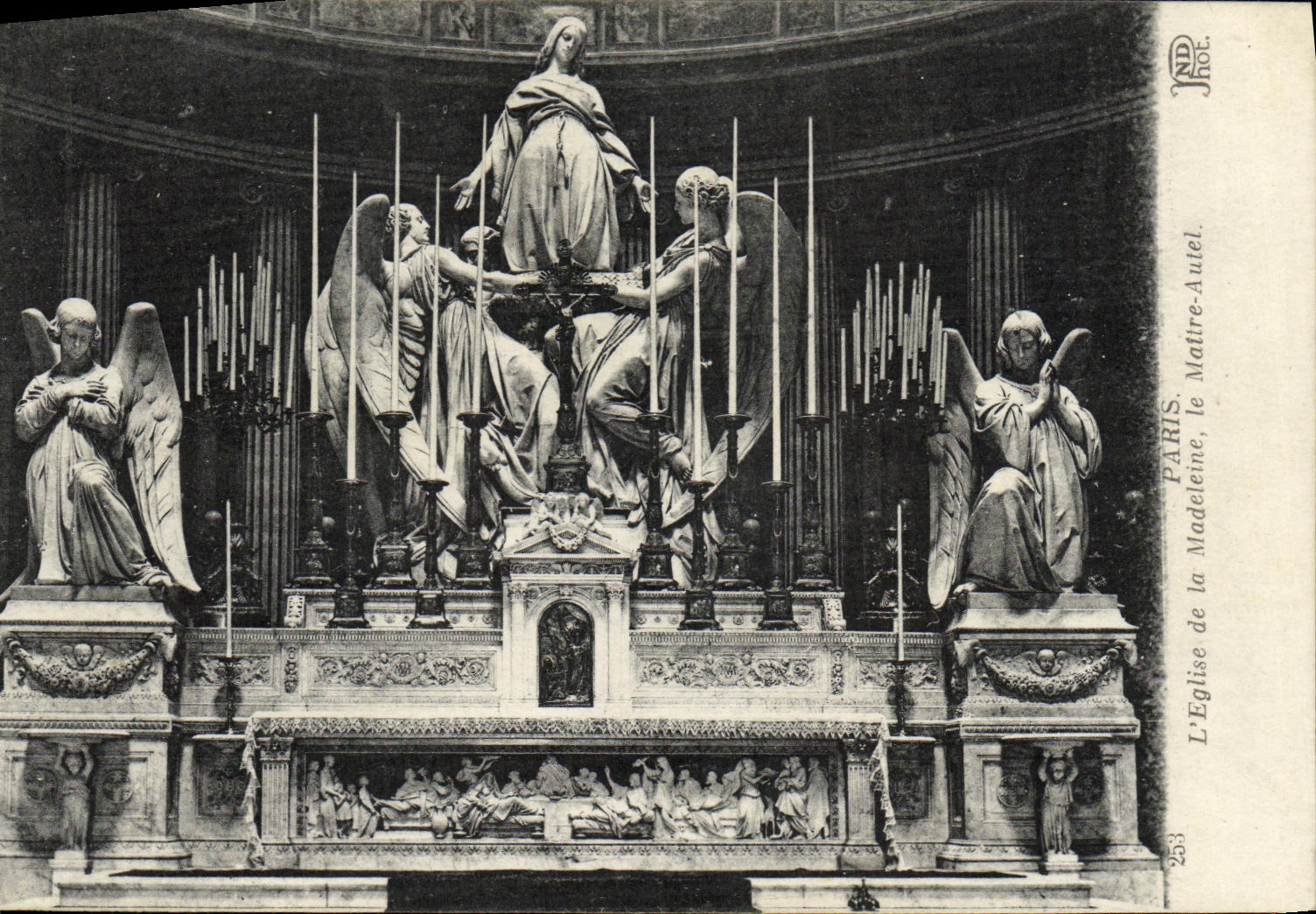 CPA Paris L Eglise de la Madeleine le Maitre Autel