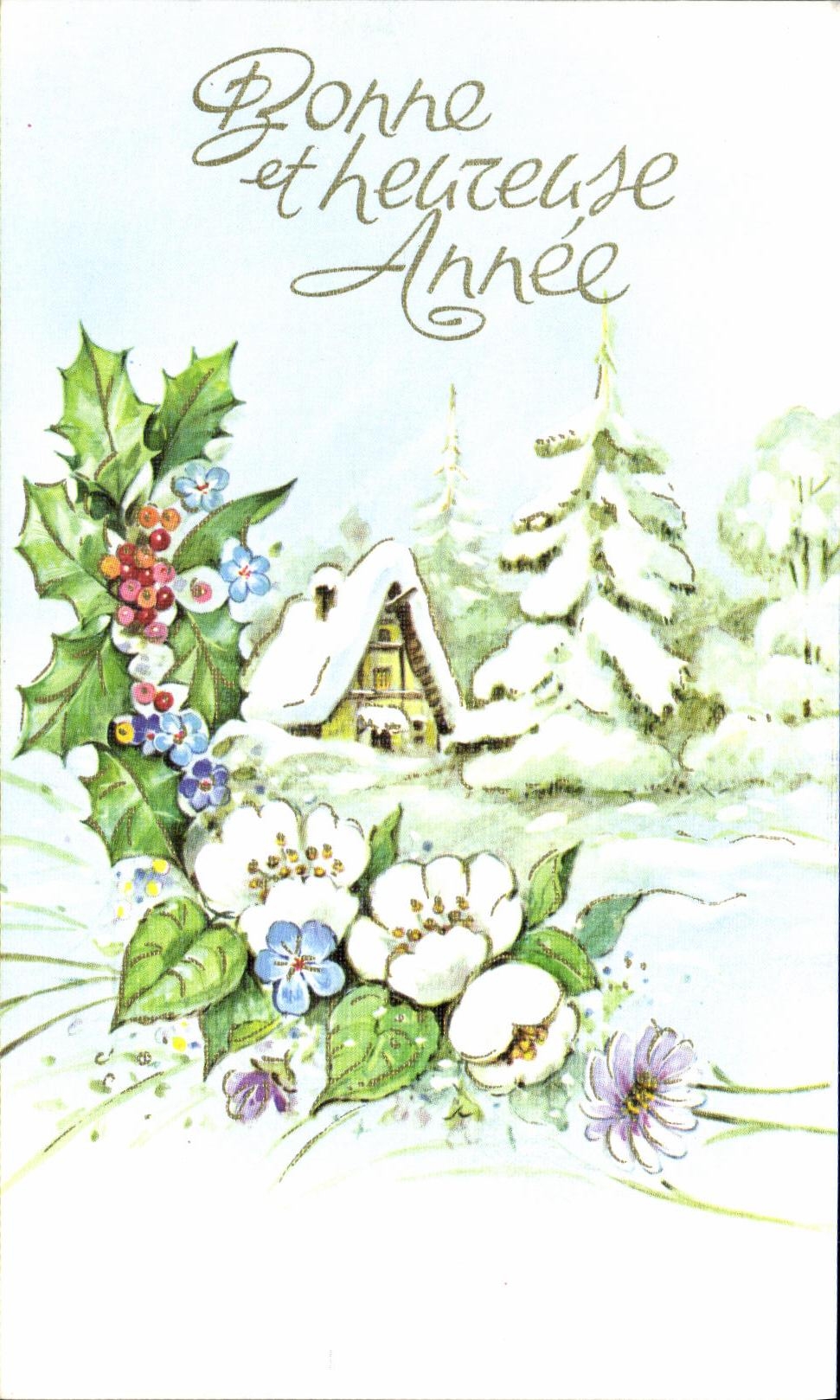 MODERN CARD Good and Hereuse Year