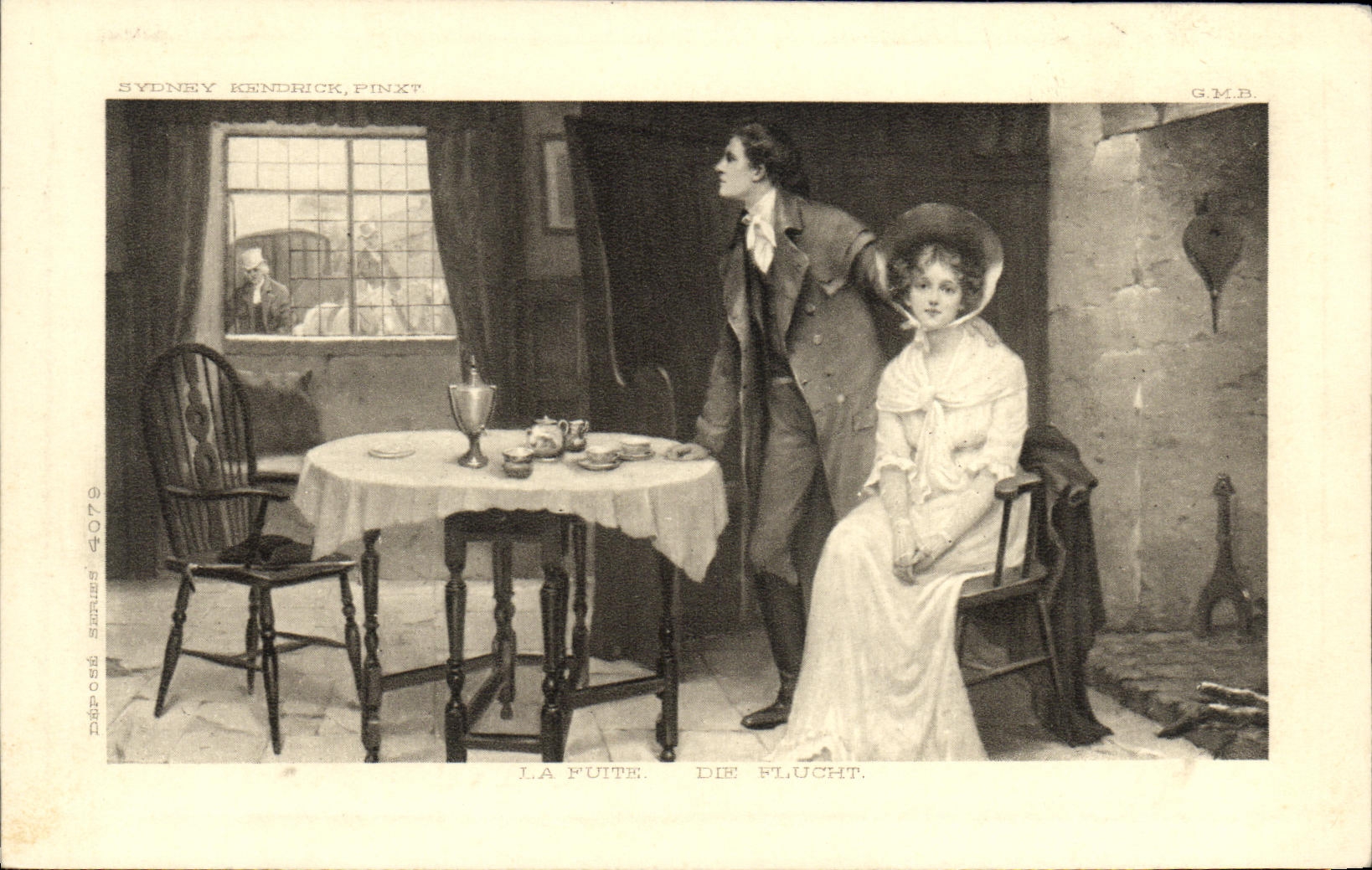 VINTAGE POSTCARD Couples Sydney Kendrick