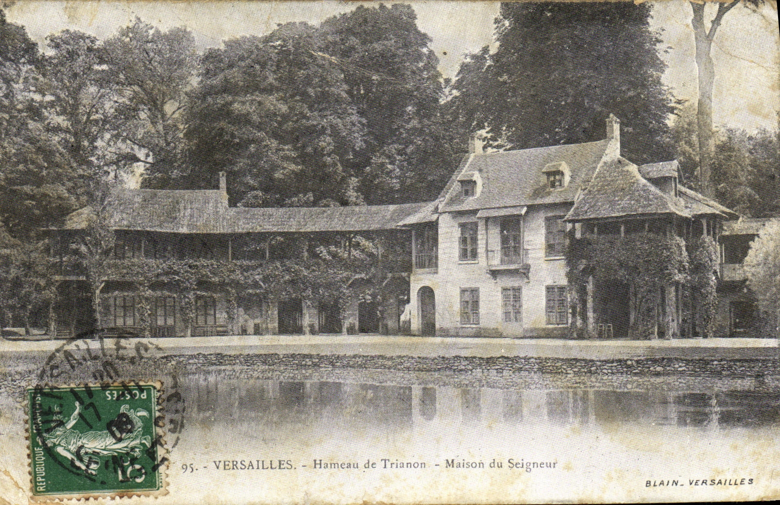 CPA Versailles Hameau de Trianon Maison du Seigneur