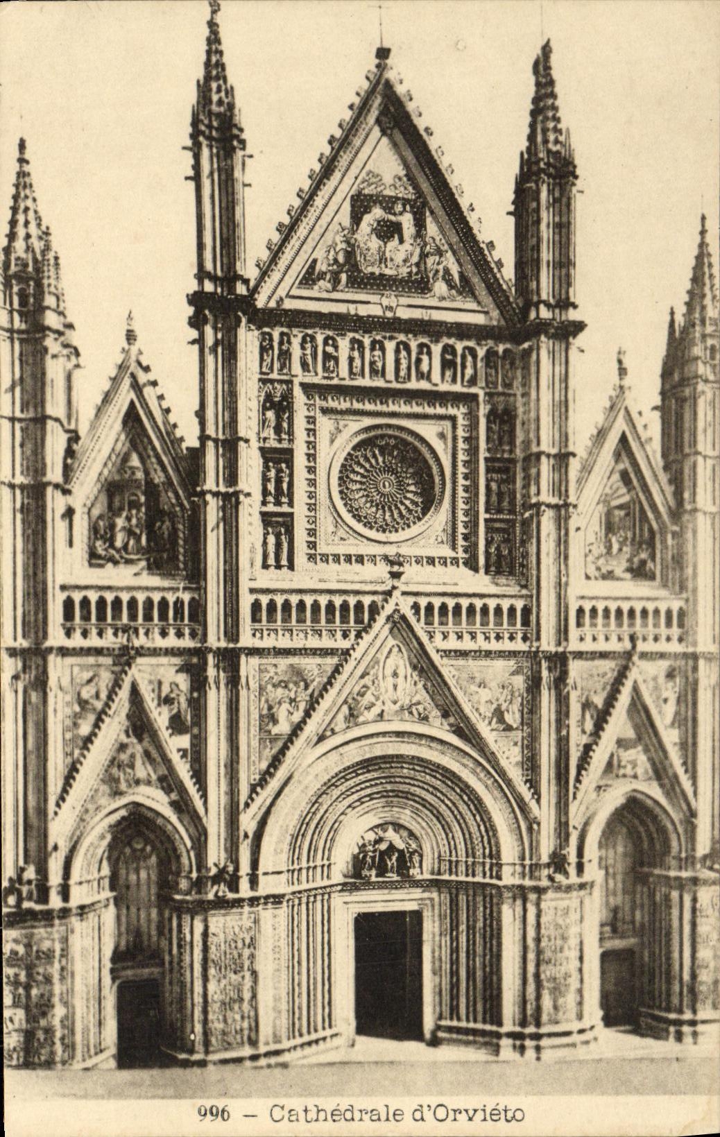 CPA Cathedrale d Orvieto