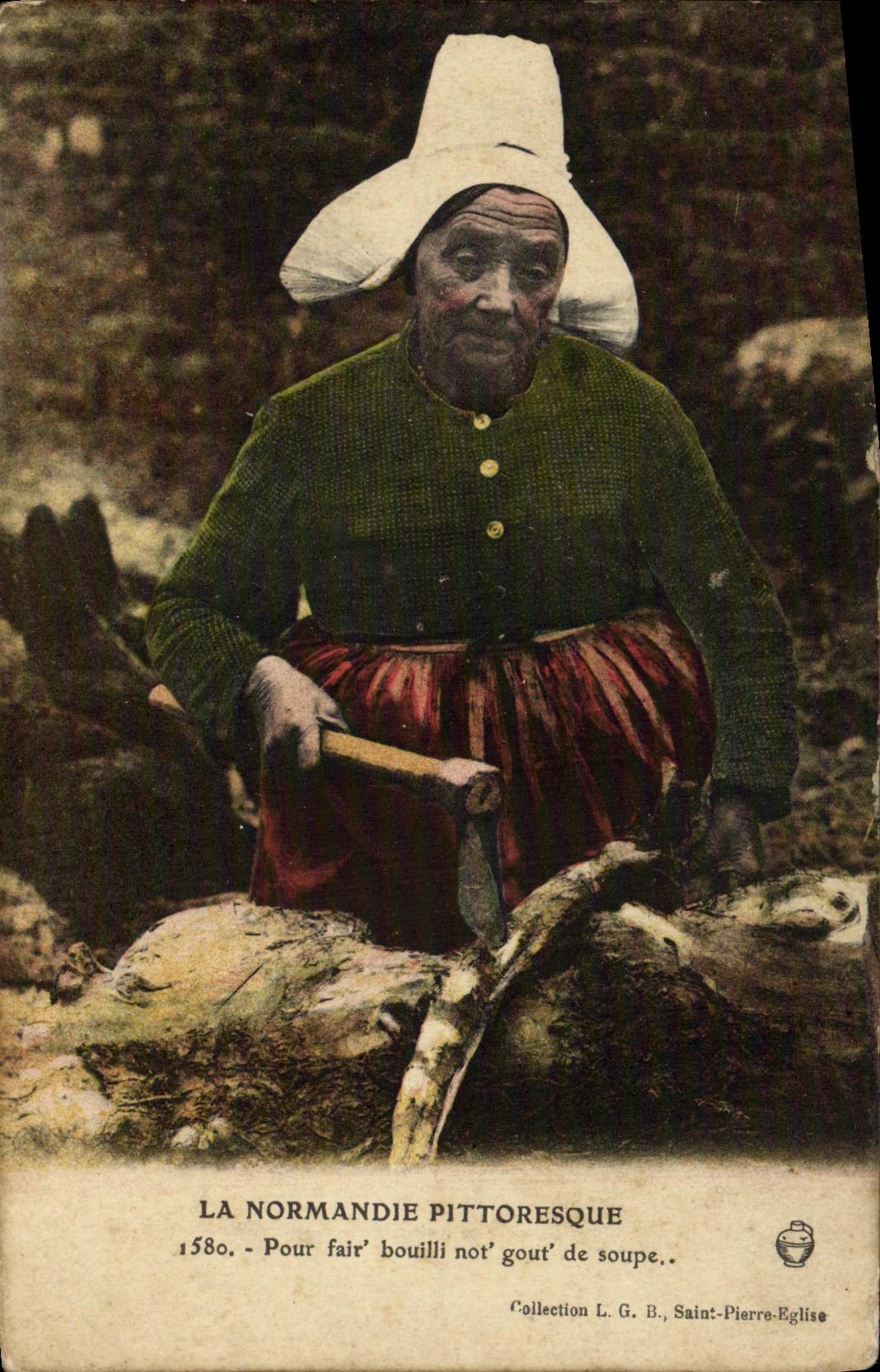 CPA La Normandie Pittoresque Pour fair bouilli not gout de soupe
