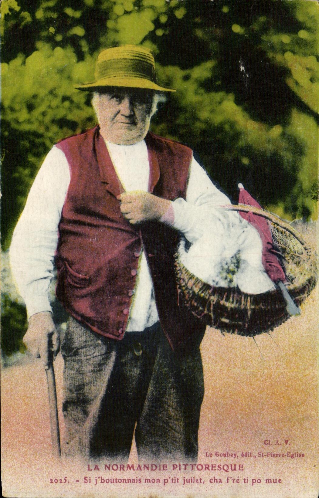 CPA La Normandie Pittoresque Au marche 