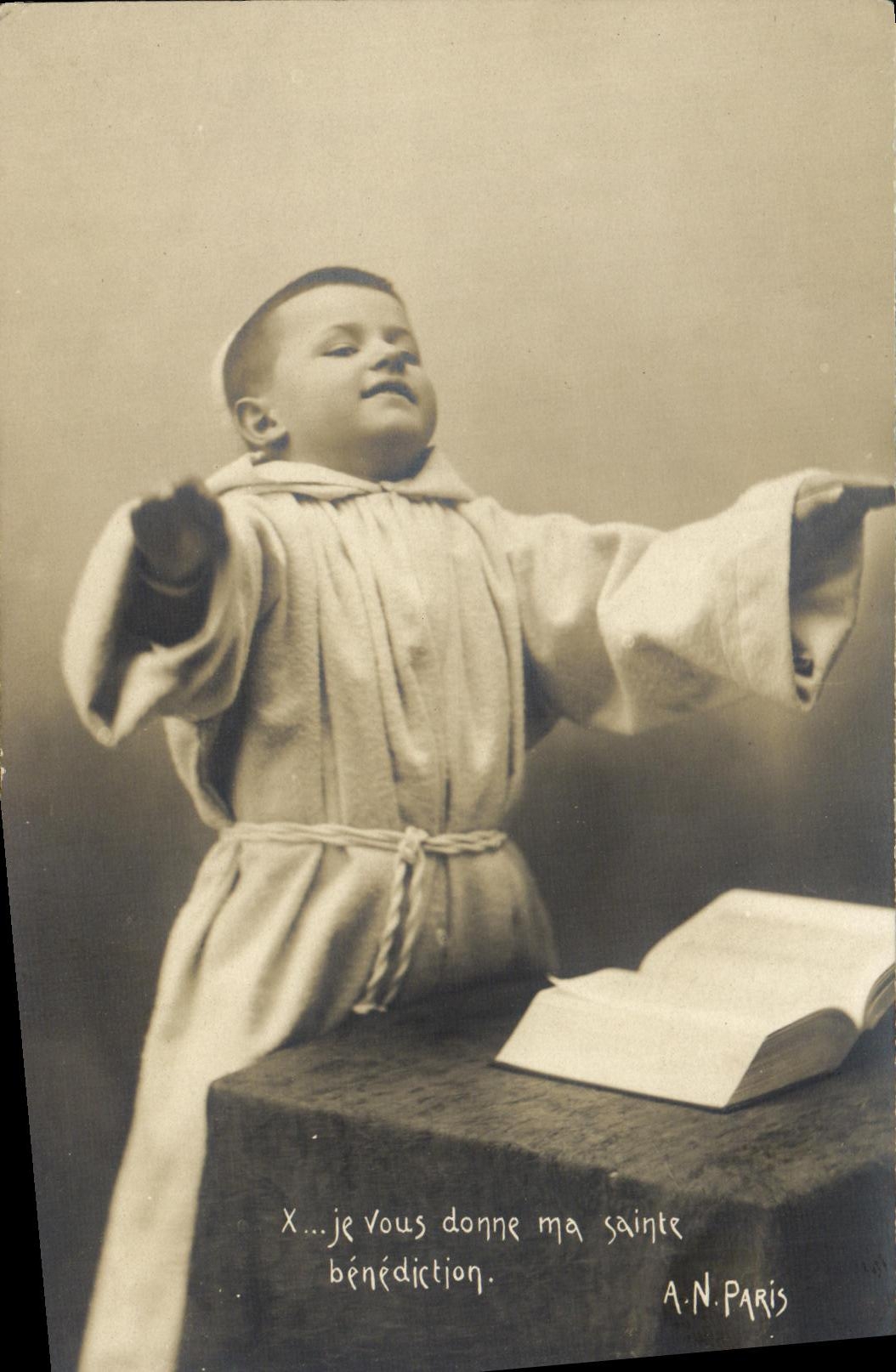 CPA X Je vous donne ma sainte benediction