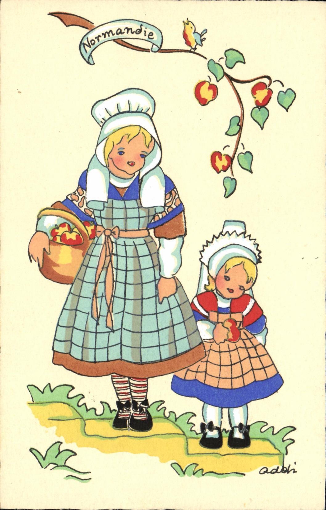 CPA Normandie Enfants