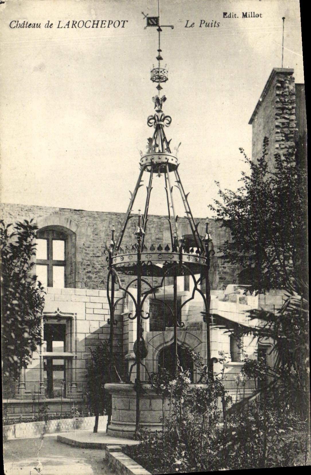 CPA Chateau de Larochepot Le Puits