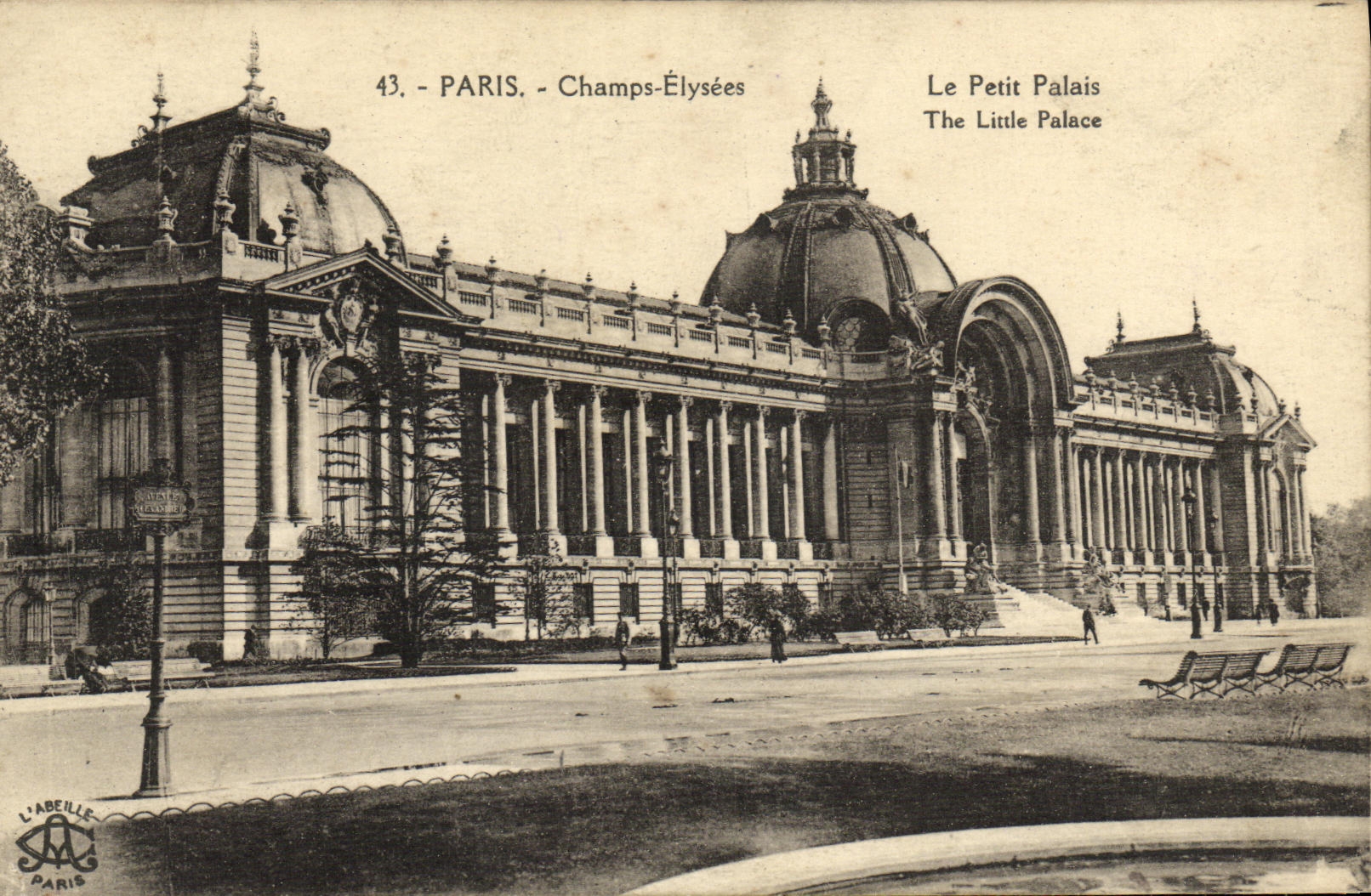 CPA Paris Champs Elysees Le Petit Palais