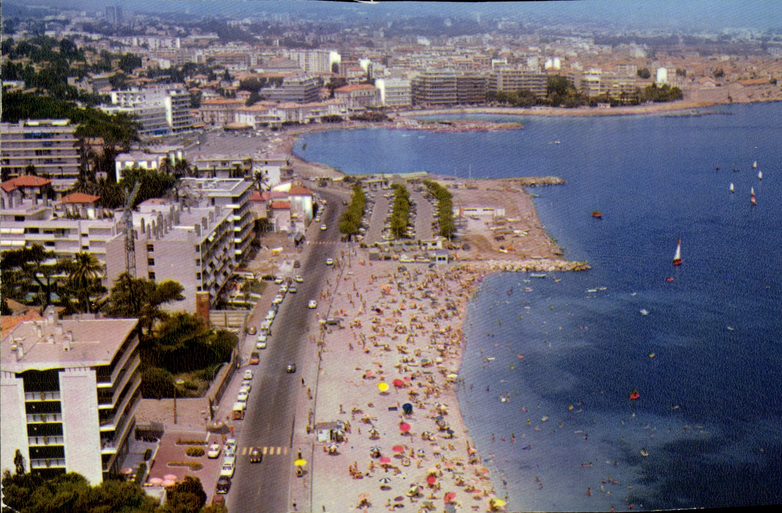 CPM Antibes Vue aerienne