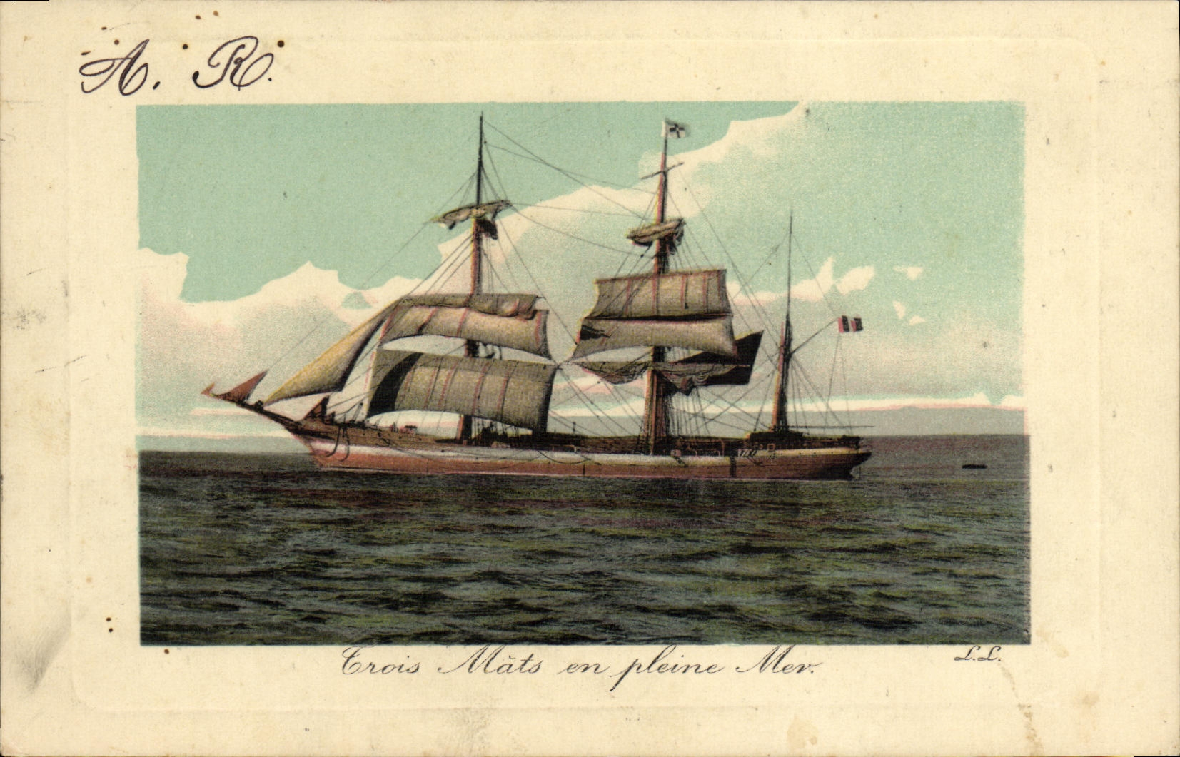 VINTAGE POSTCARD Toris Chechmates one Full Sea Boat
