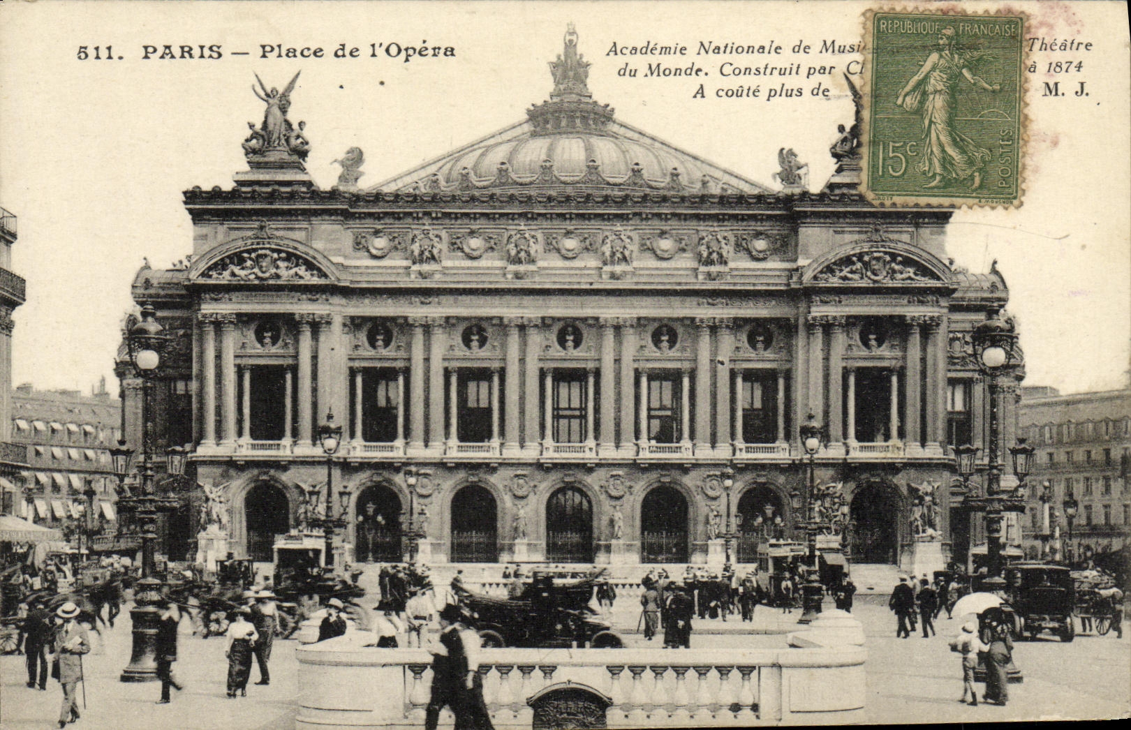 CPA Paris Place de l Opera