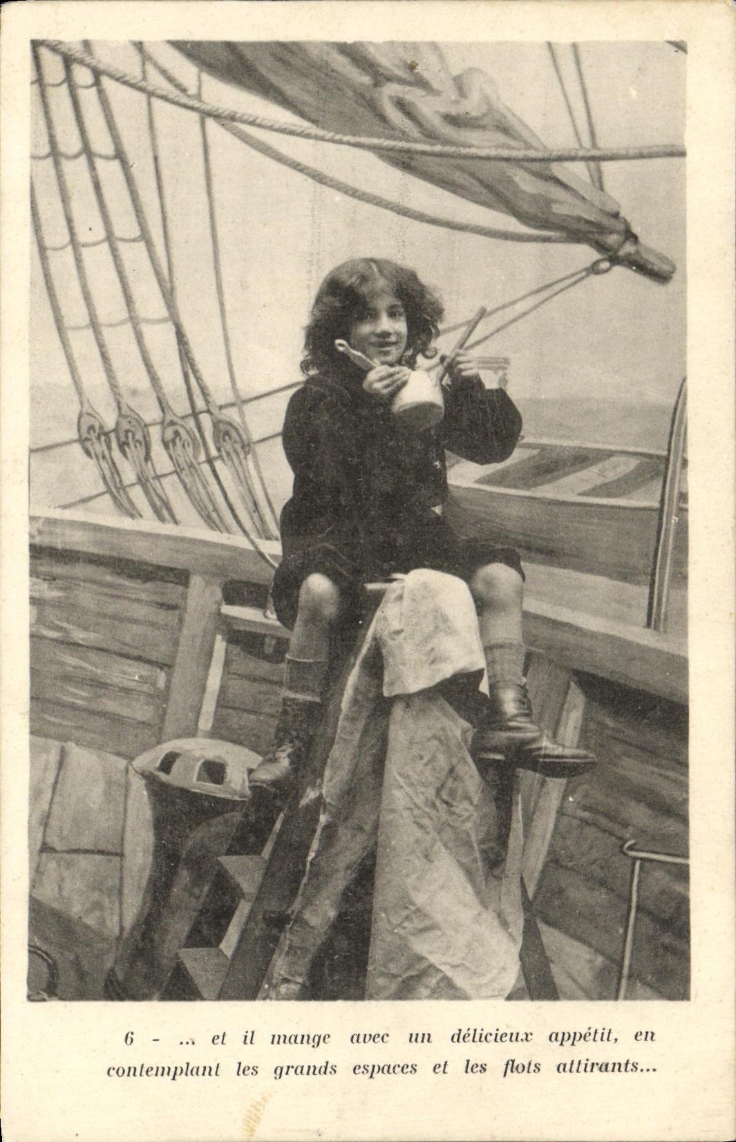 CPA Enfant Marin Matelot 