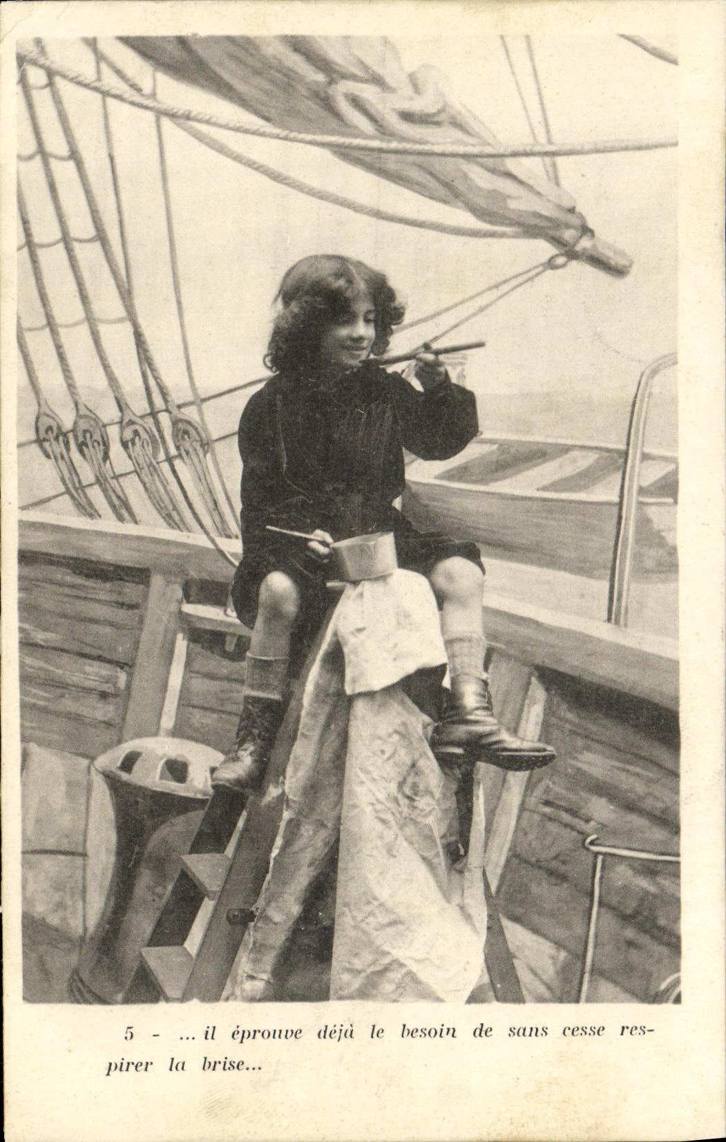 CPA Enfant Marin Matelot 