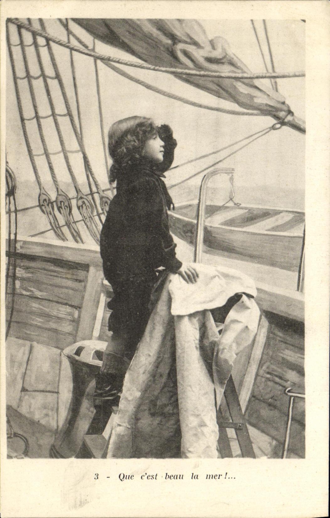 CPA Enfant Marin Matelot 