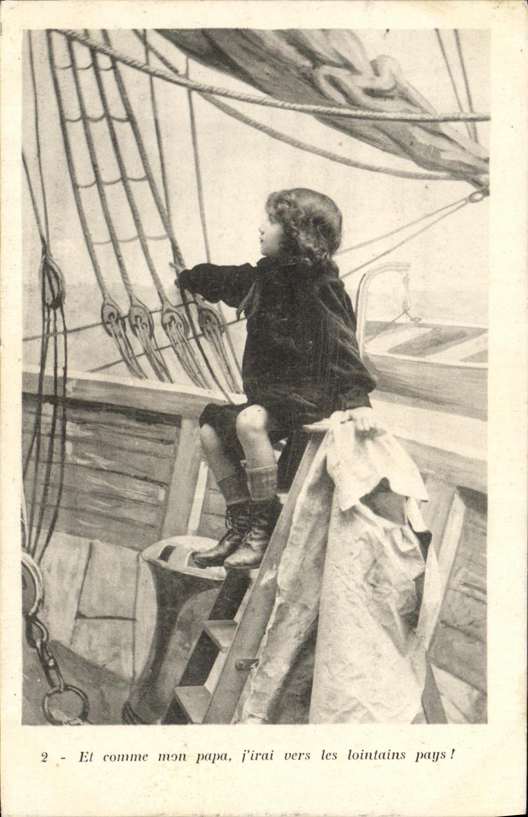 CPA Enfant Marin Matelot 