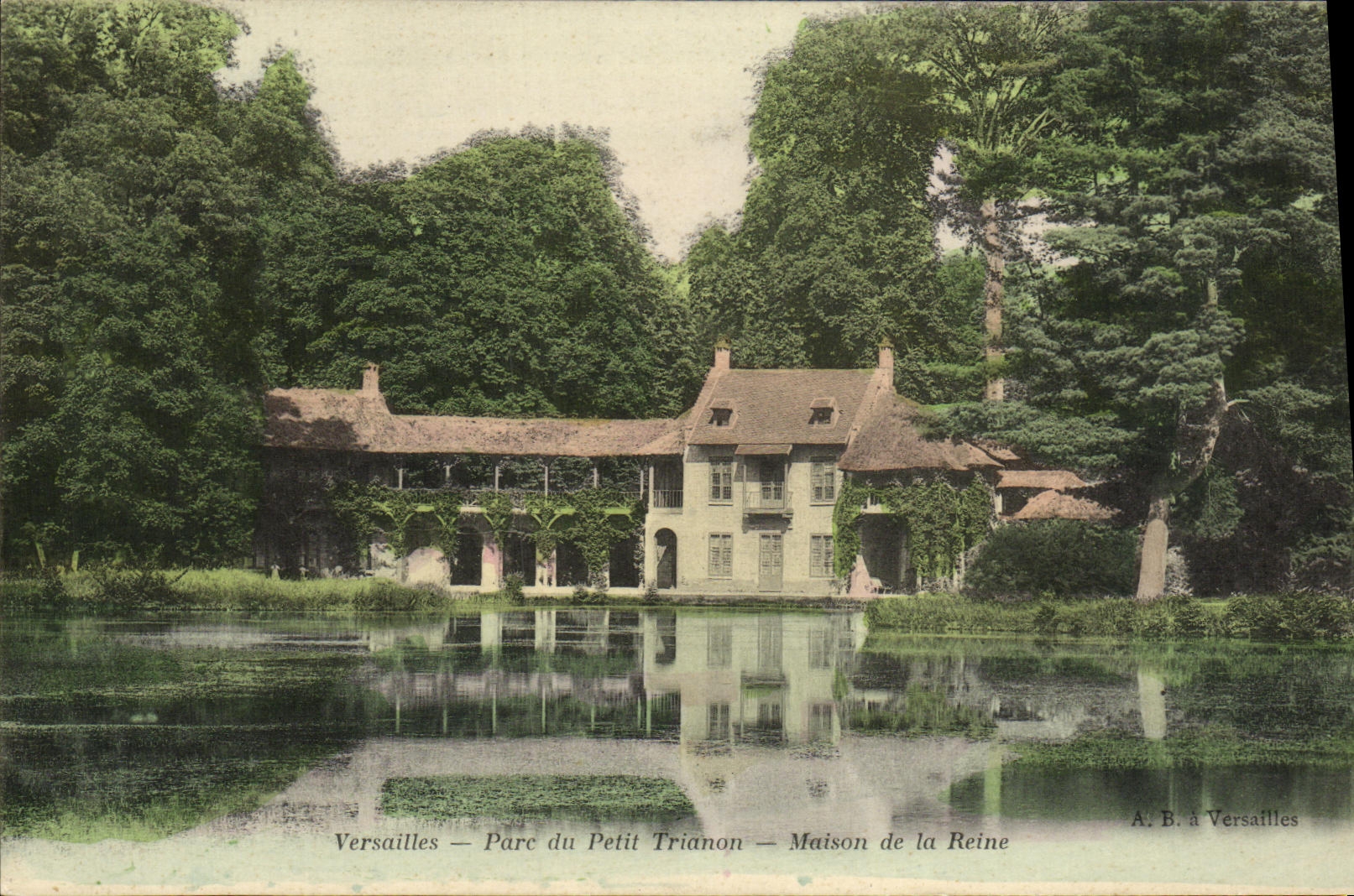 CPA Versailles Parc Du Petit Trianon Maison de La Reine